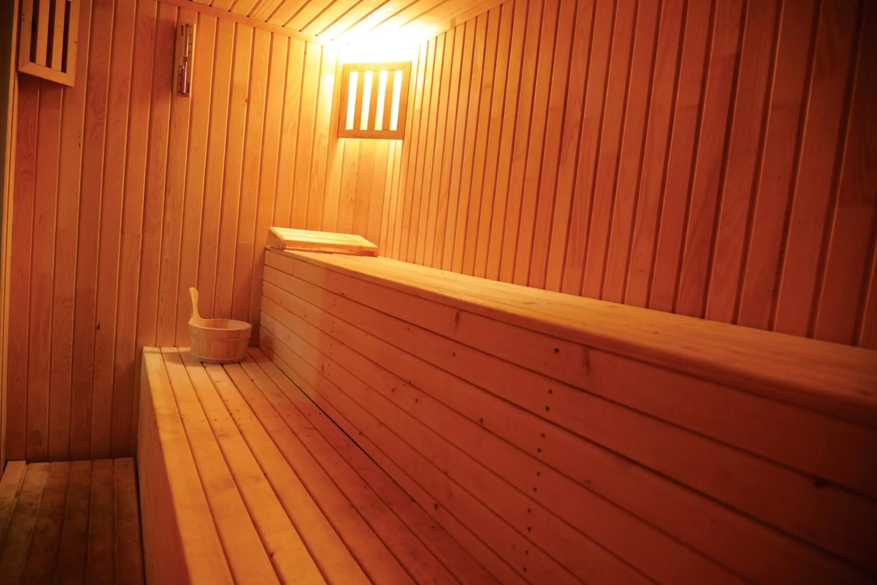 Sauna in Ozgur Bey Spa Hotel