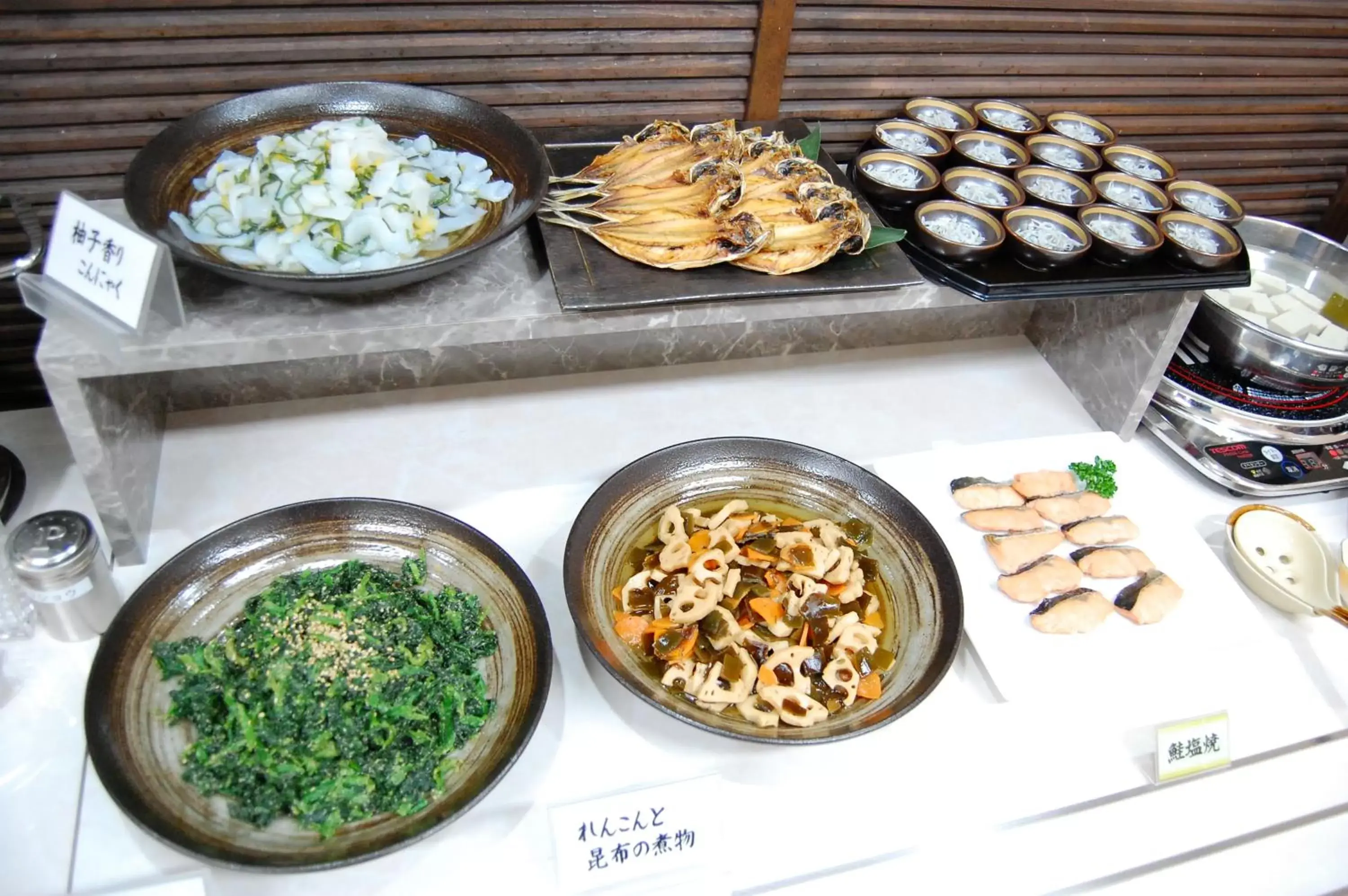 Buffet breakfast, Food in Izumo Royal Hotel