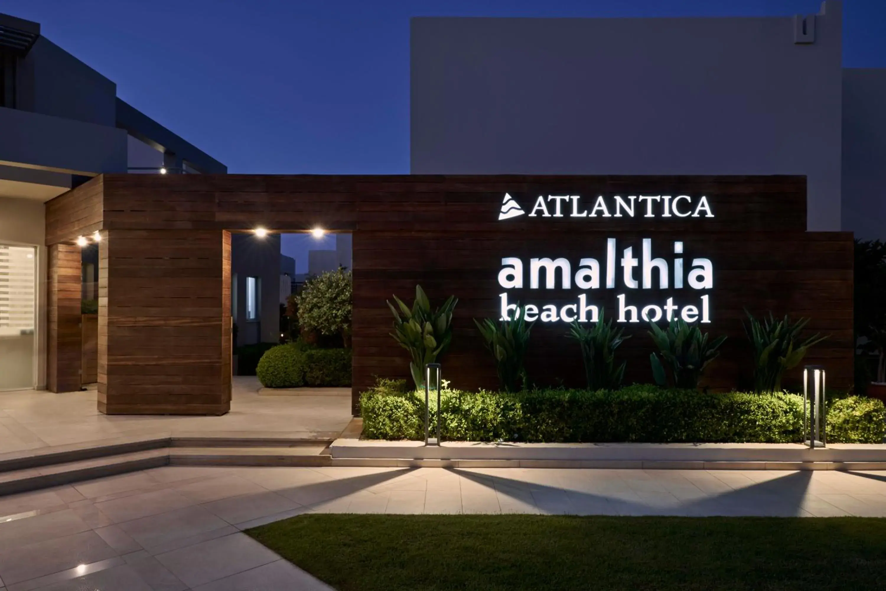 Property logo or sign in Atlantica Amalthia Beach Hotel - Adults Only