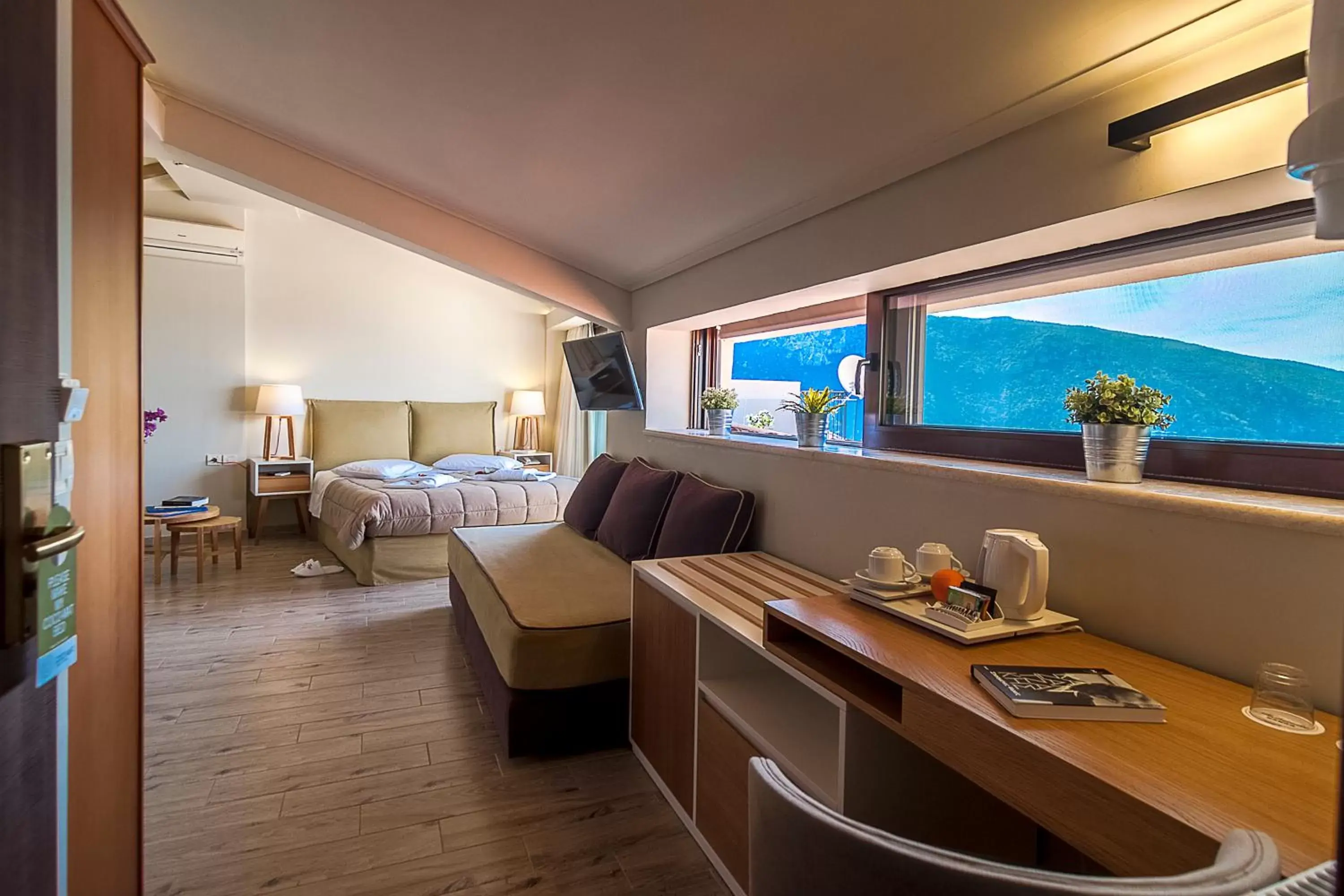 Bedroom in Fedriades Delphi Hotel