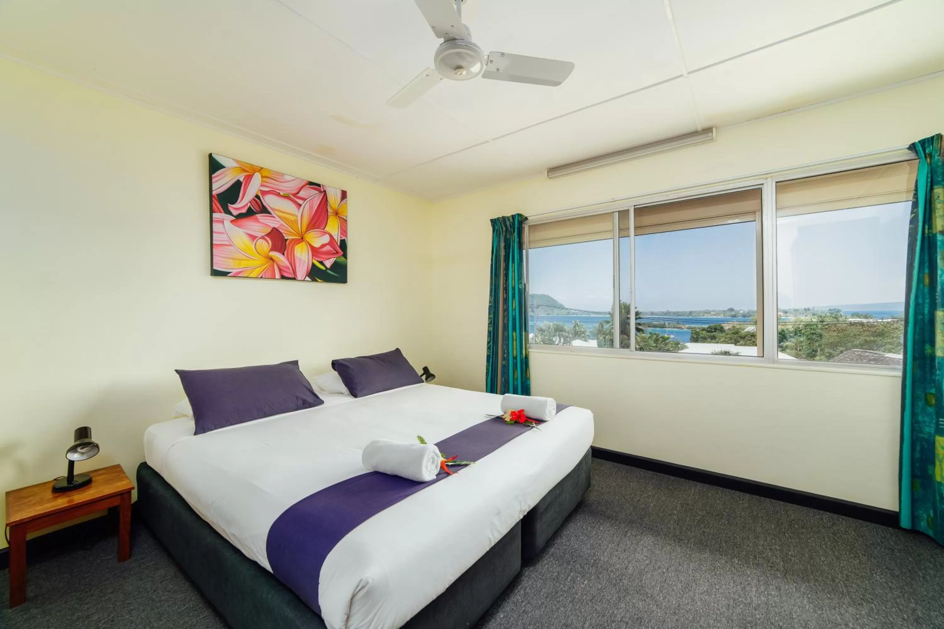 Bed in Kaiviti Motel