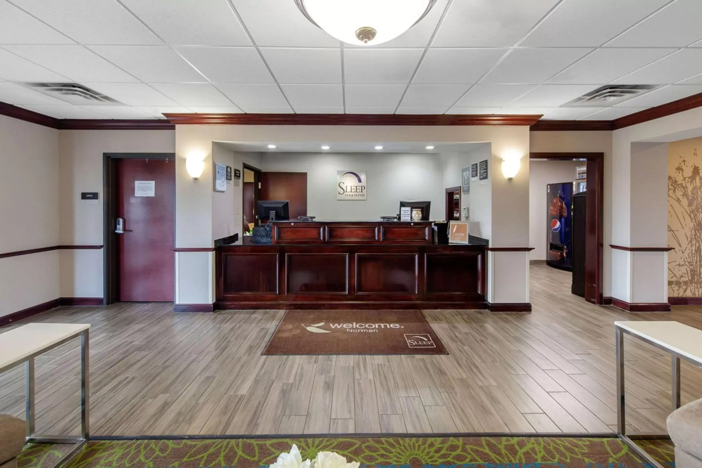 Lobby or reception in Sleep Inn & Suites Norman near University