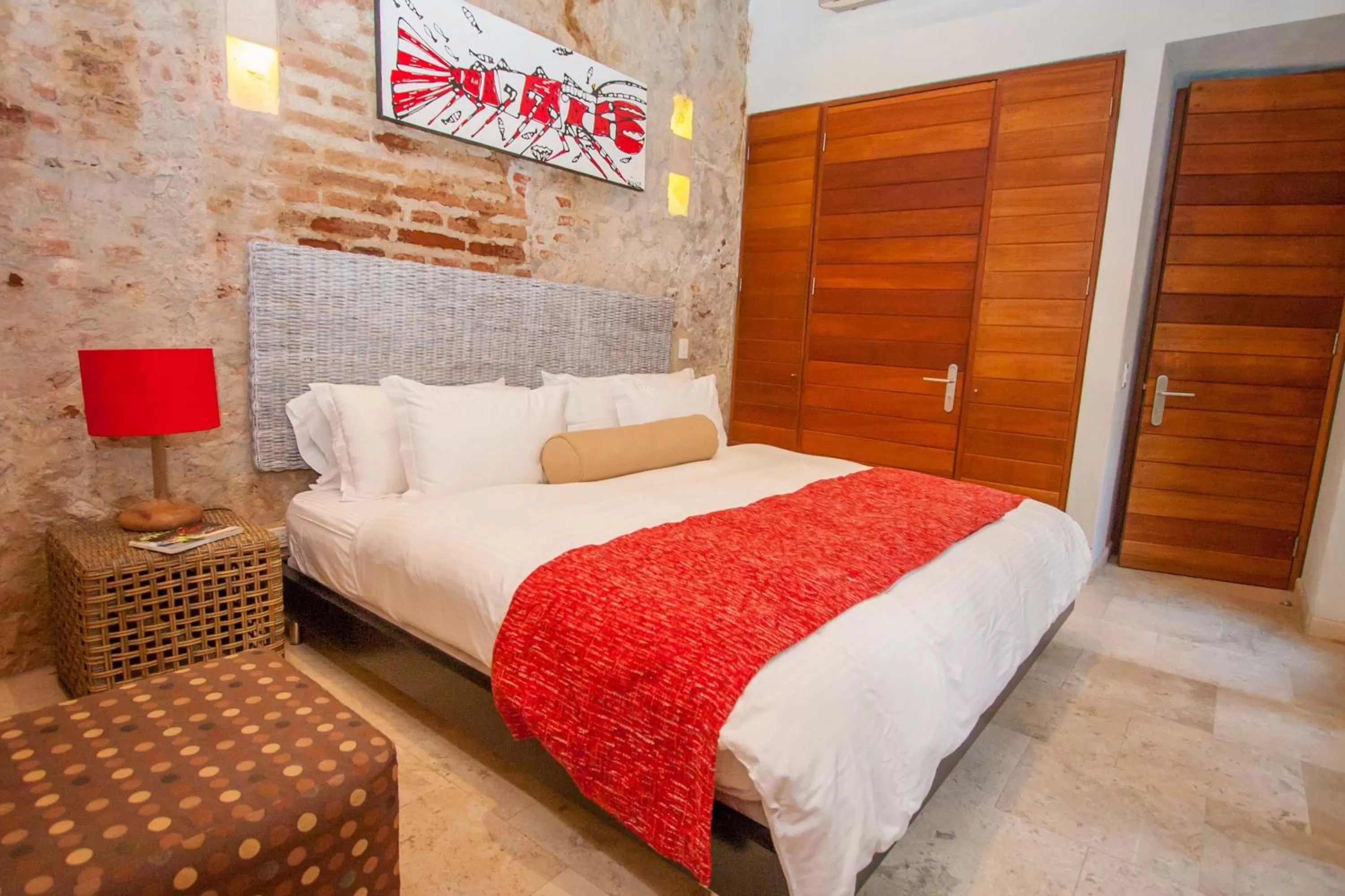 Bed in Casa Claver Loft Boutique Hotel