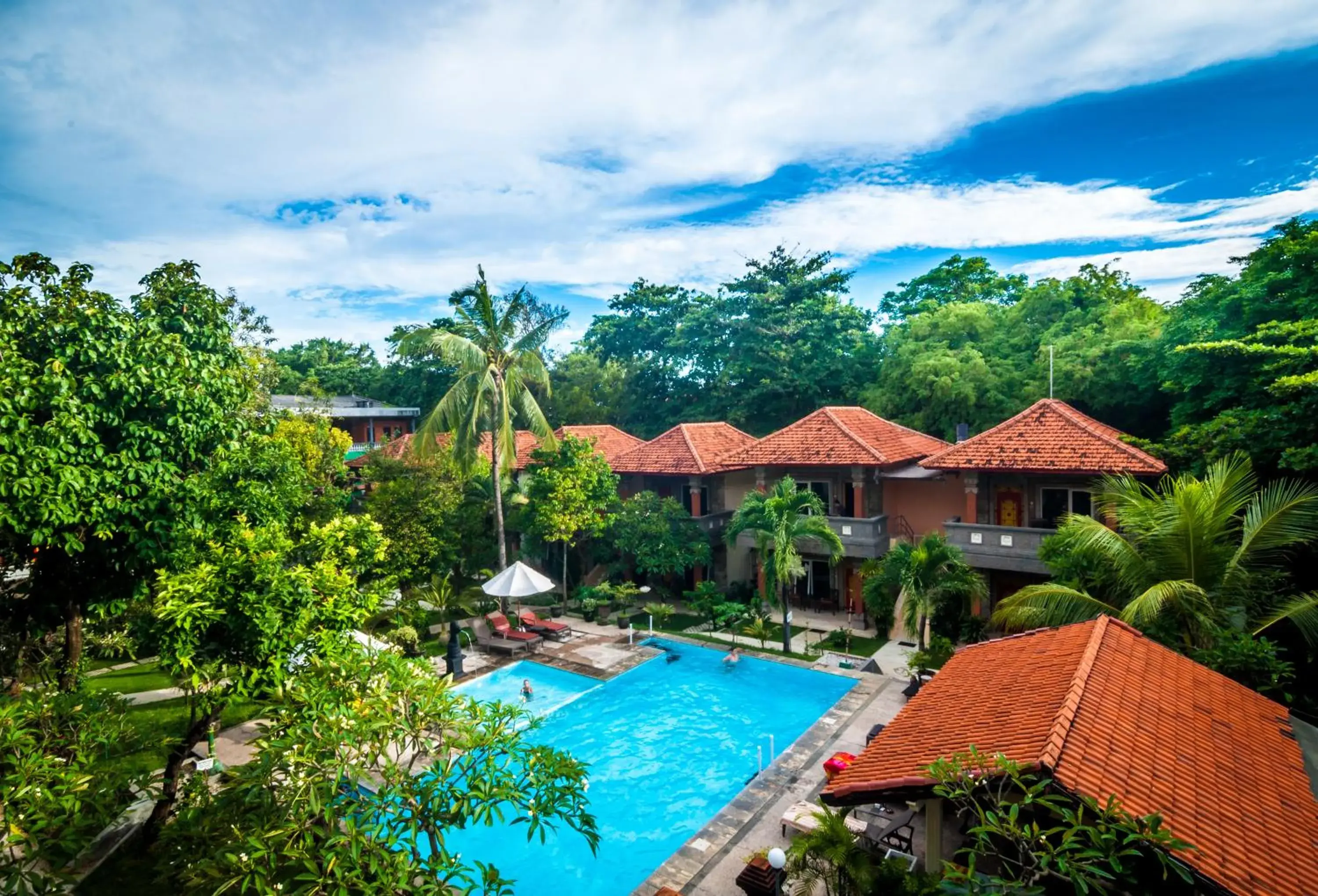 Natural landscape, Pool View in Melasti Kuta Bungalows & Spa