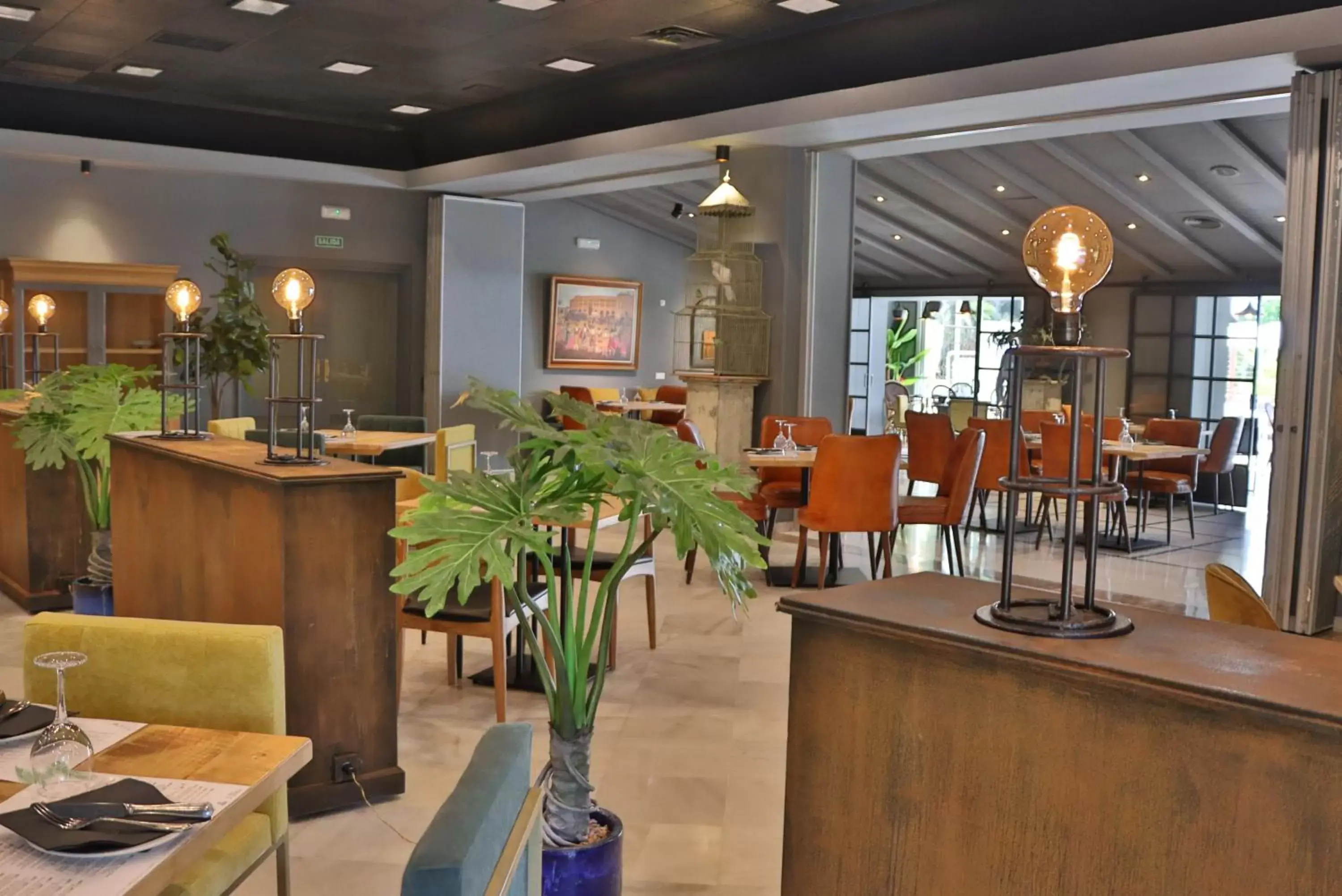 Restaurant/places to eat, Lobby/Reception in Hotel Jerez & Spa