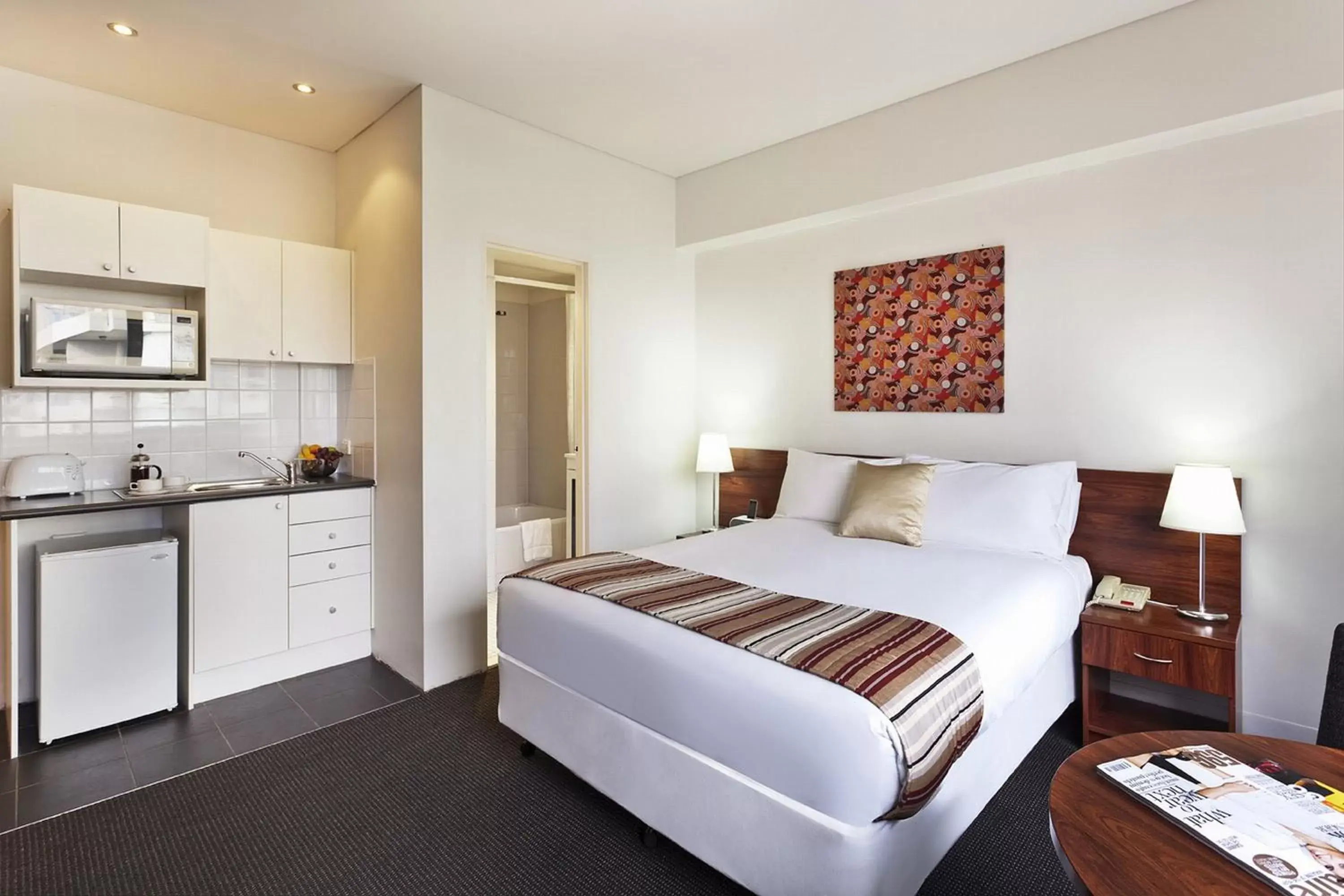 Bed in Macleay Hotel