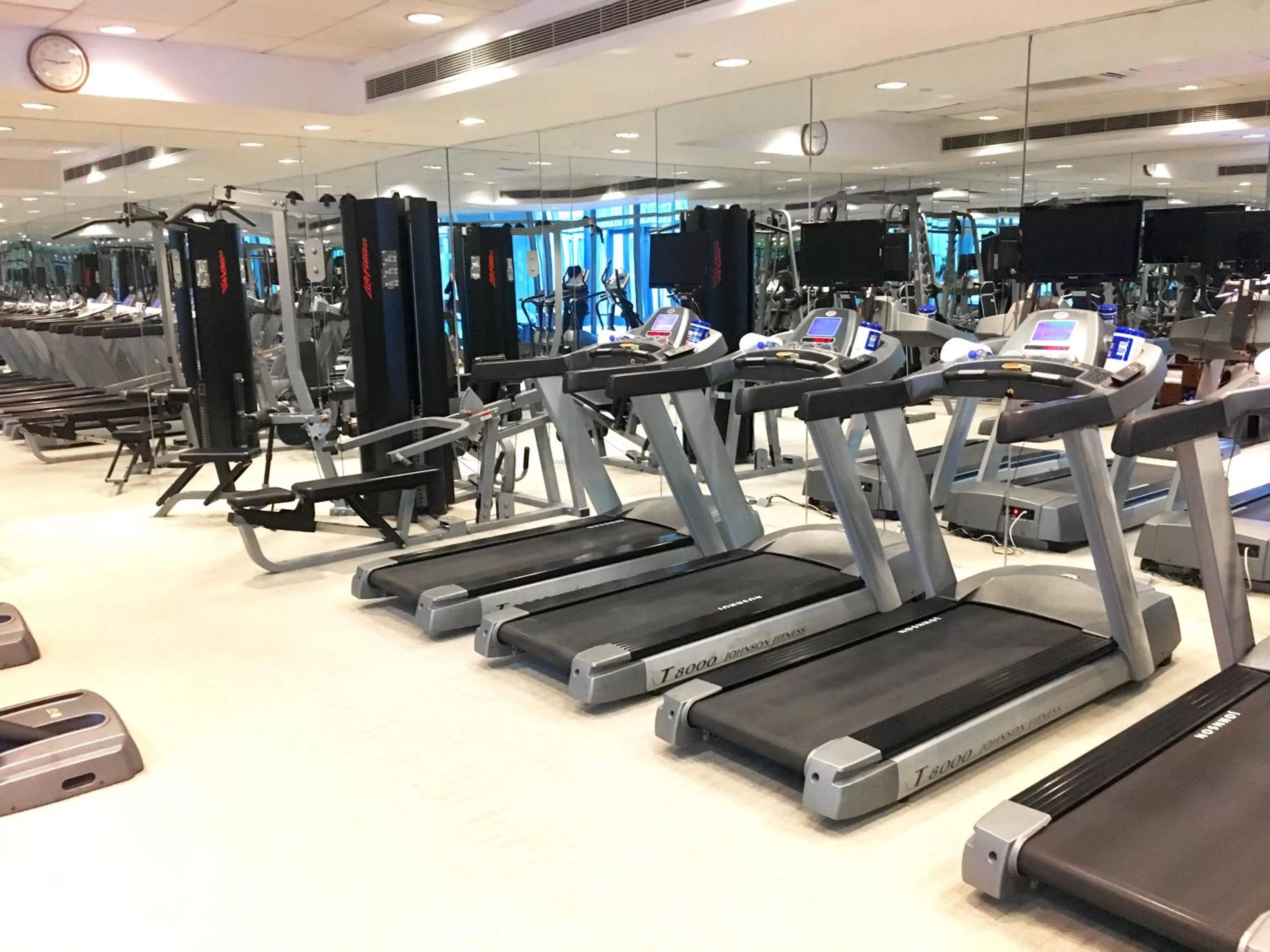 Fitness centre/facilities in Shanghai Parkyard Hotel