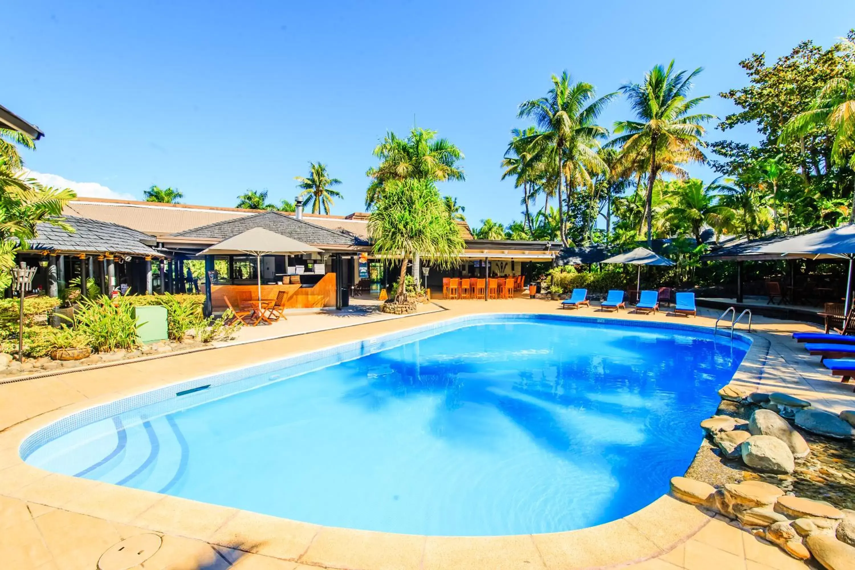 Swimming Pool in Tanoa International Hotel