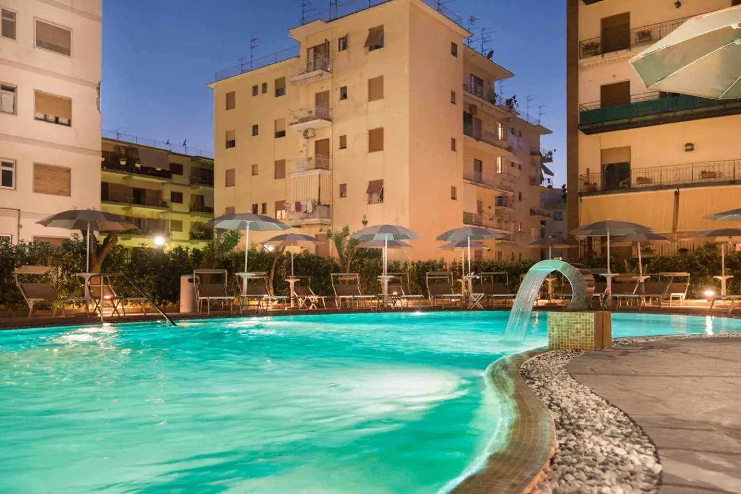 Decorative detail, Swimming Pool in Hotel Leone