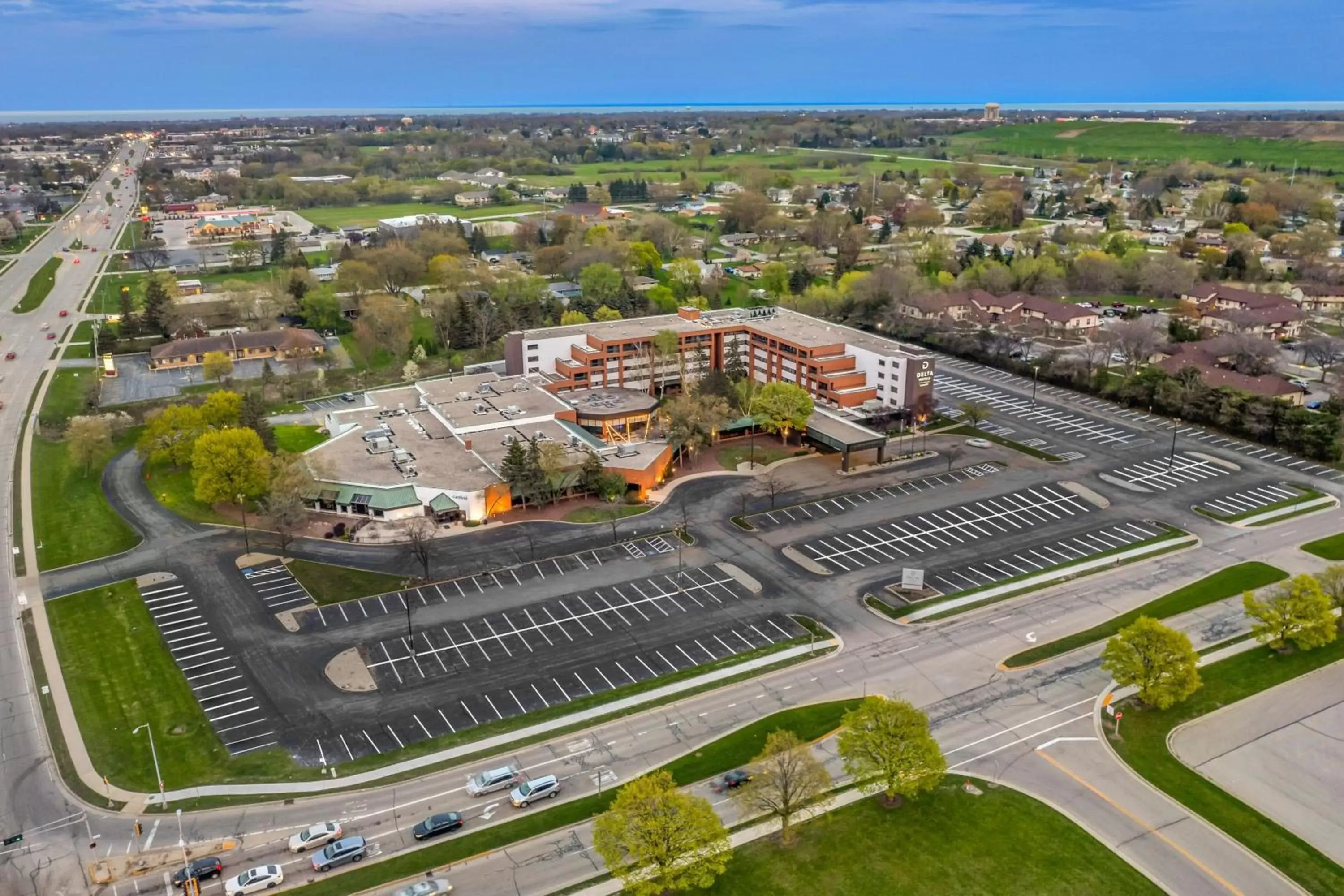 Property building, Bird's-eye View in Delta Hotels by Marriott Racine