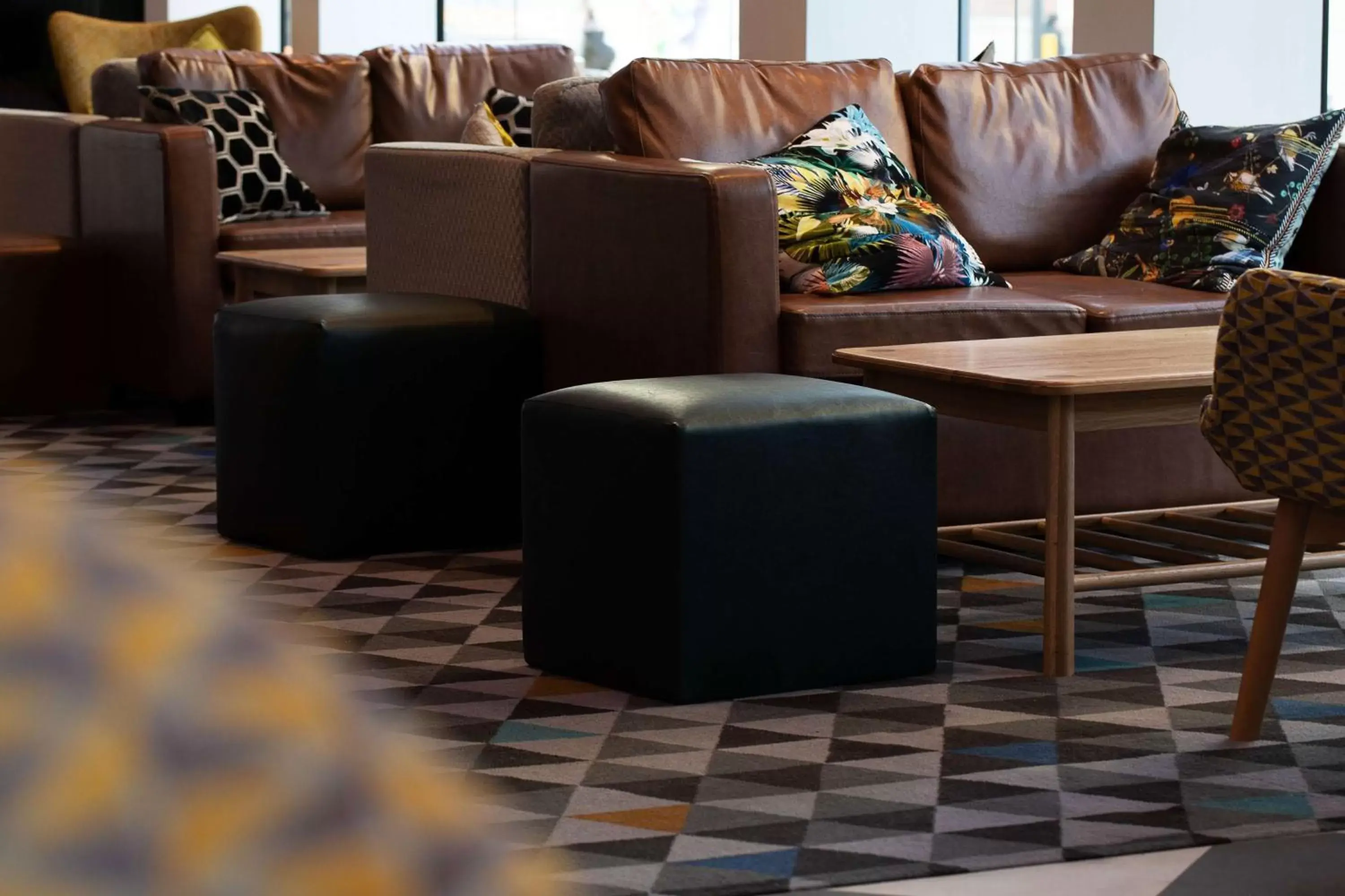 Lounge or bar in Ramada Encore Leicester City Centre Lounge or bar in Ramada Encore Leicester City Centre