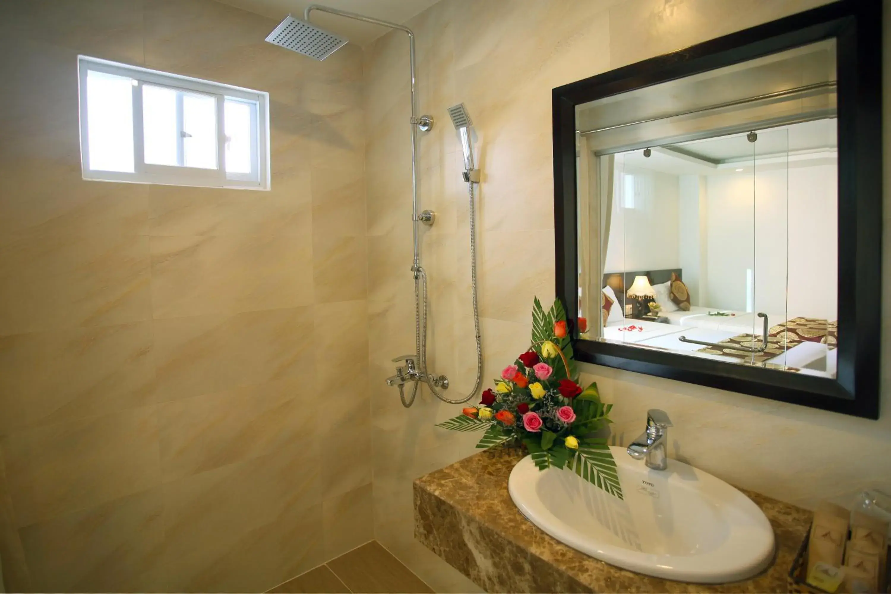 Bathroom in Azura Hotel