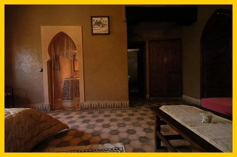 Photo of the whole room, Bed in La Rose Du Desert