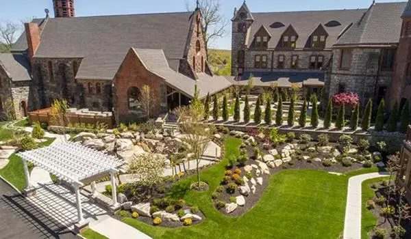 Garden view, Bird's-eye View in The Abbey Inn & Spa