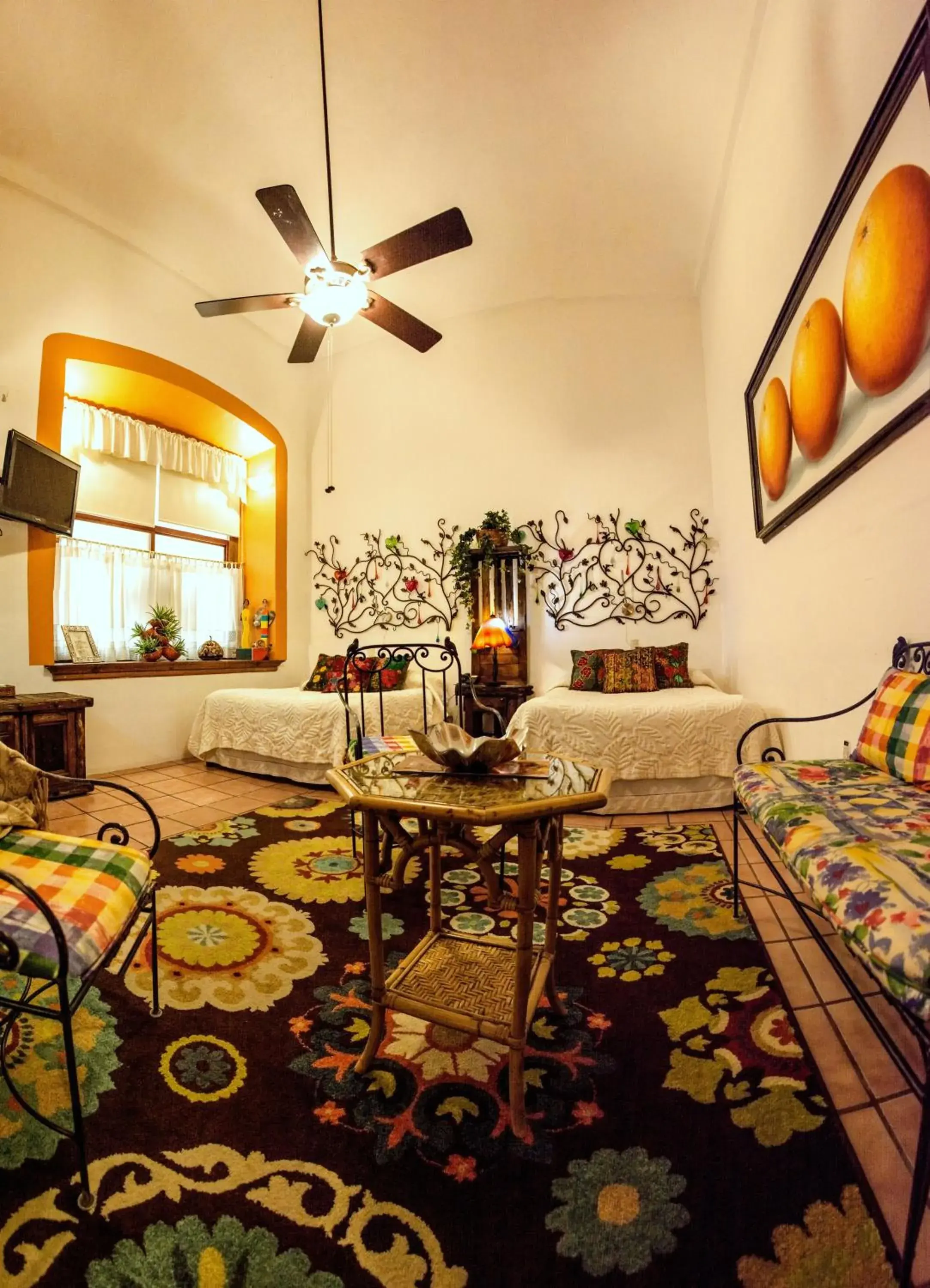 Living room in La Casona de Tete