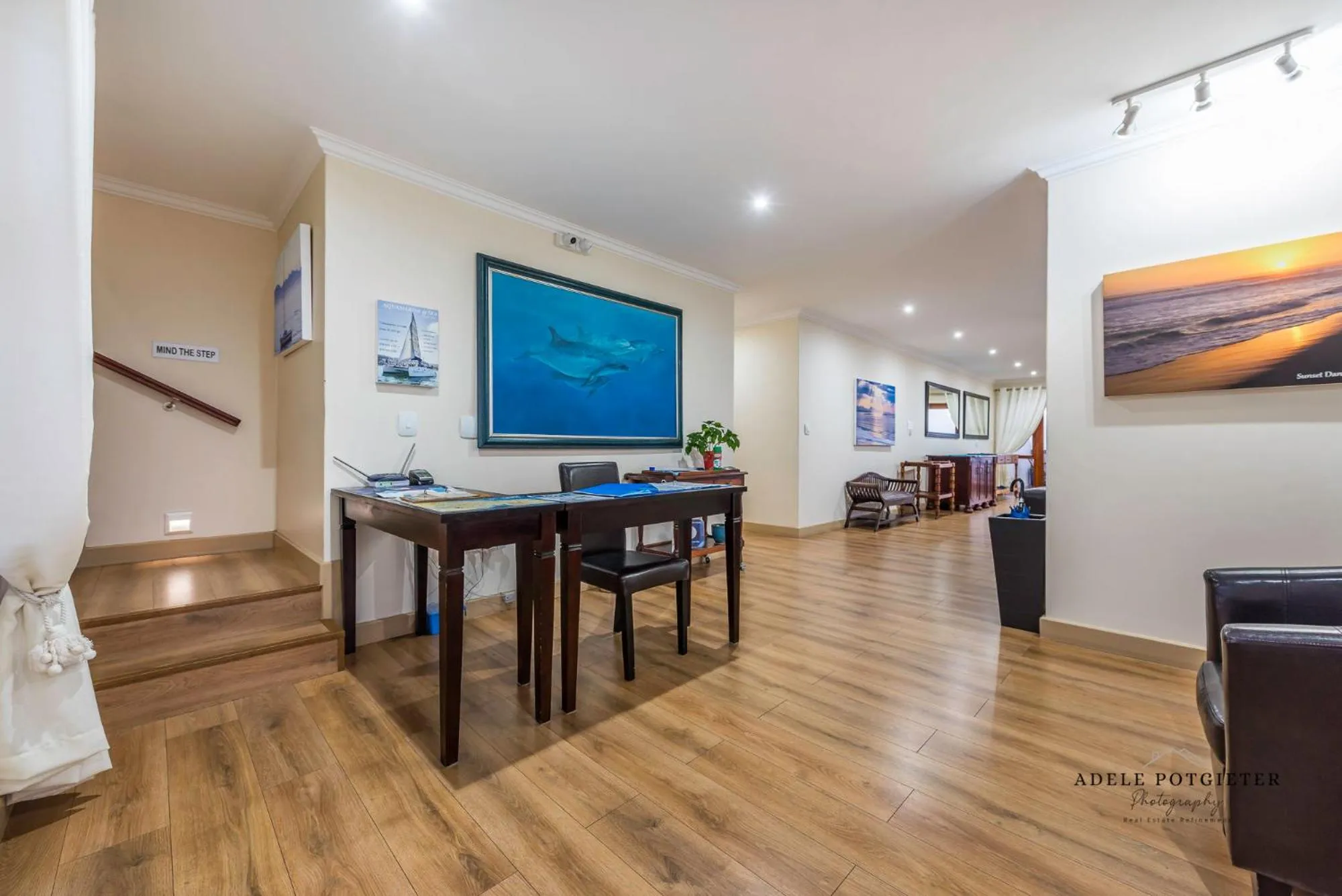Lobby or reception in Aquamarine Guest House