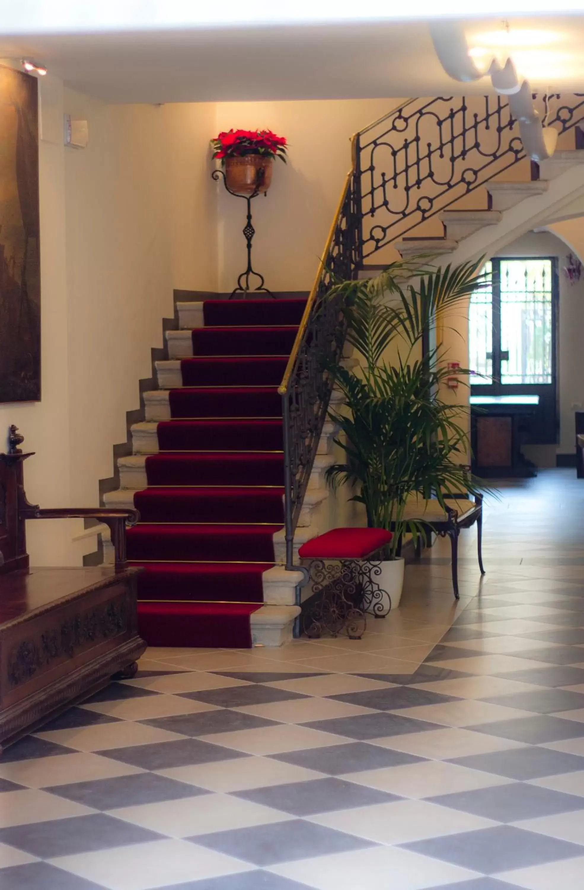 Lobby or reception in Hotel Sant'Antonin