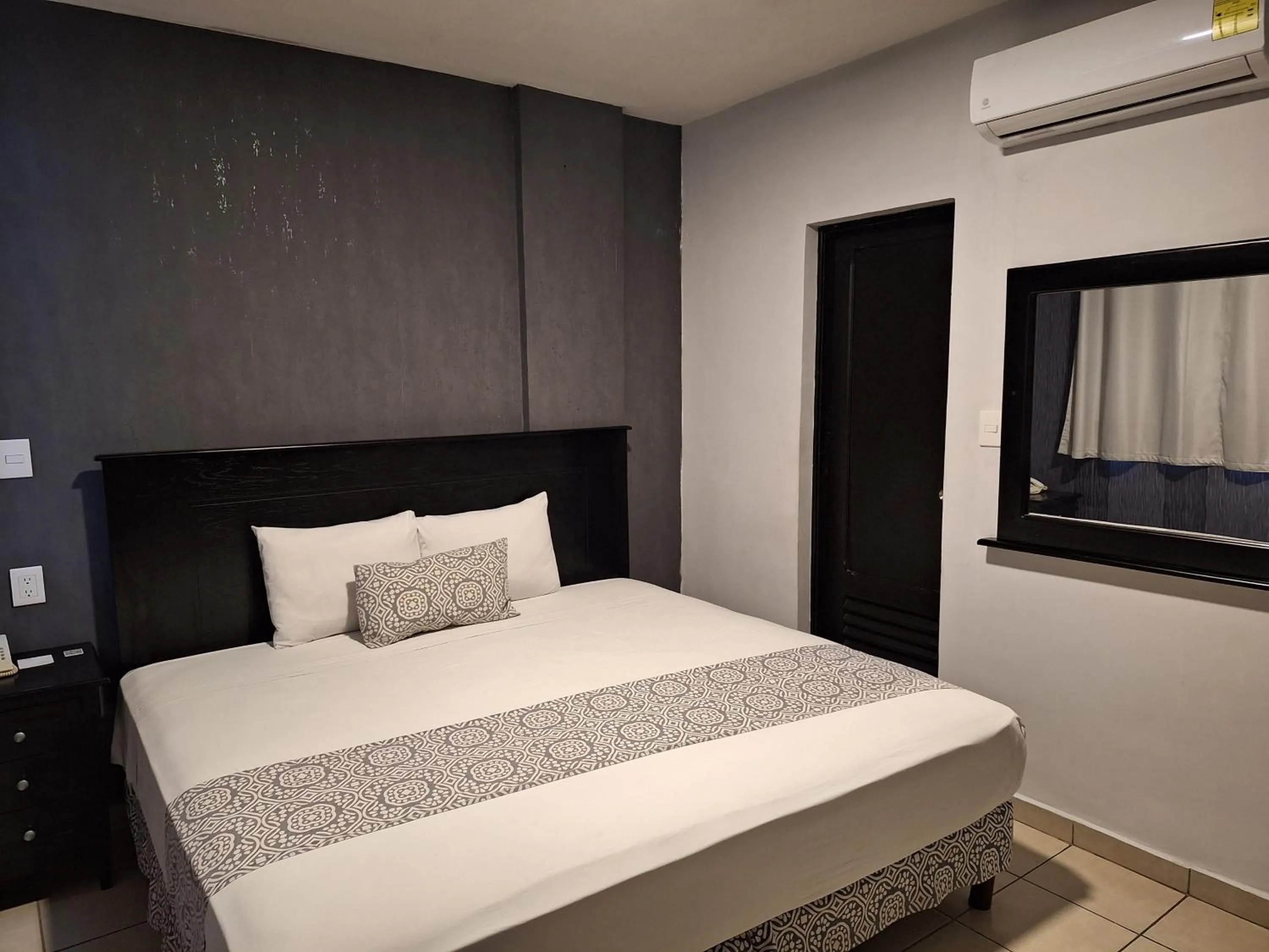 Bed in Hotel Costa Verde