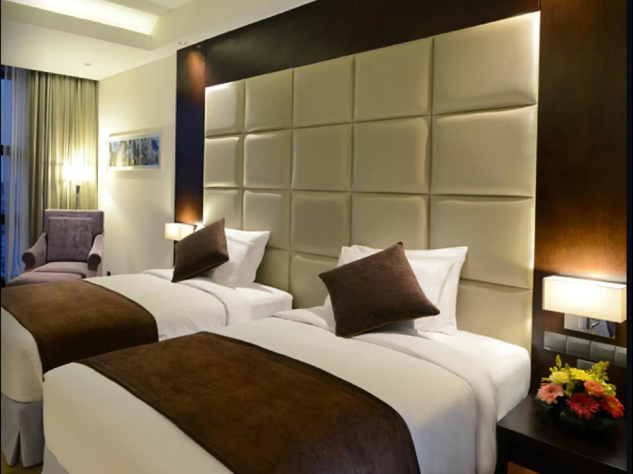 Bed in Radisson Blu Chattogram Bay View Bed in Radisson Blu Chattogram Bay View