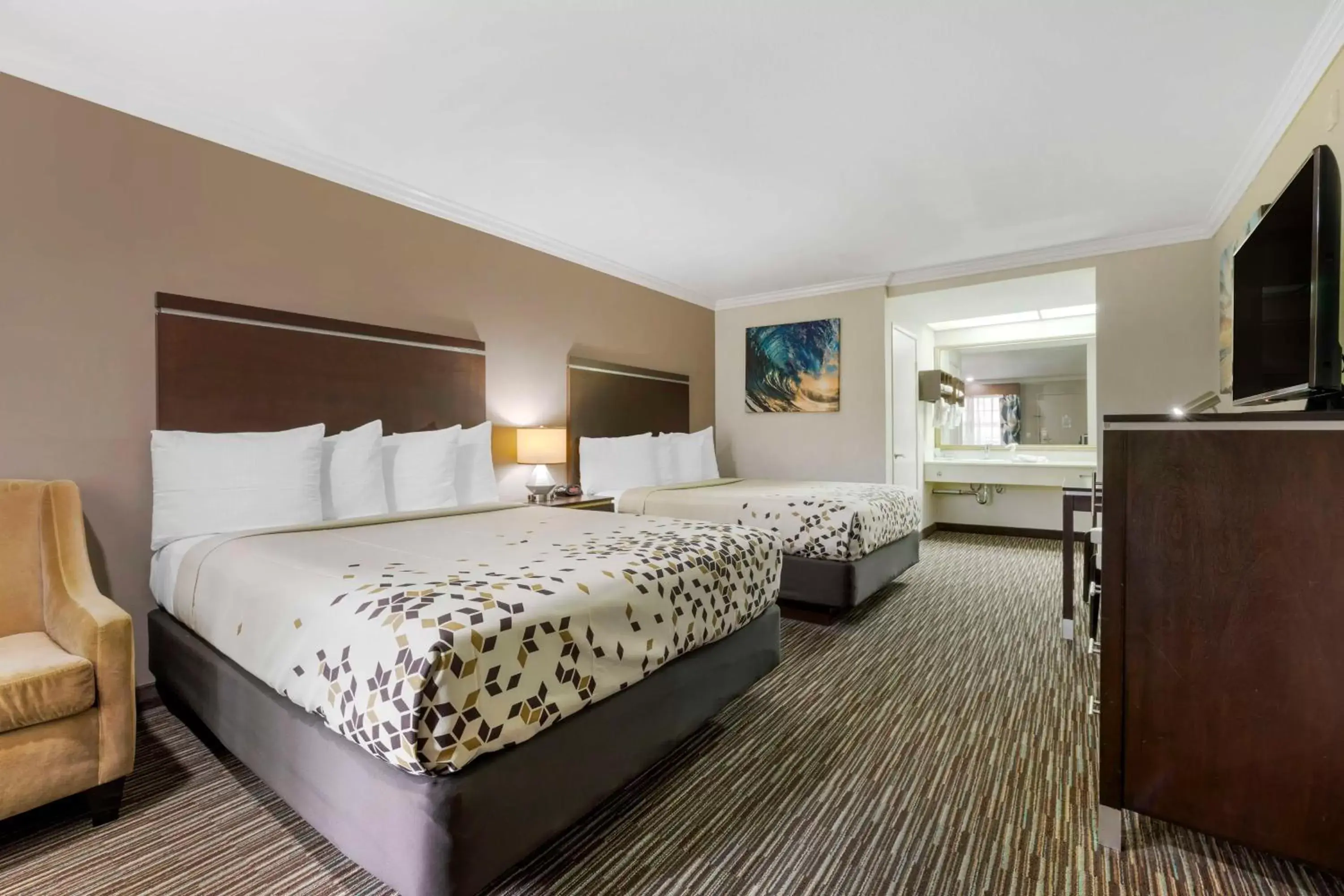 Bedroom, Bed in Best Western Redondo Beach Galleria Inn Hotel - Beach City LA