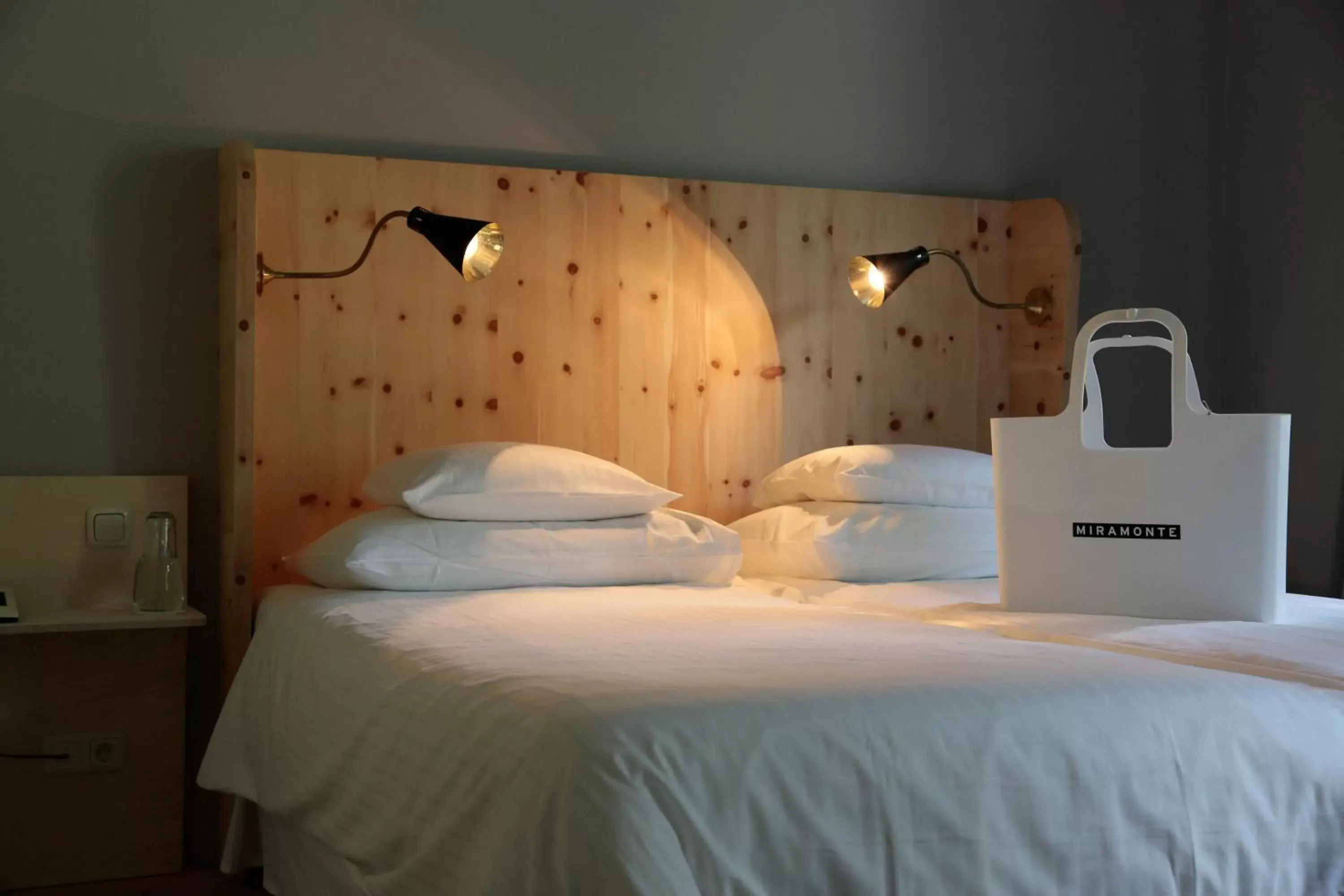 Bed in Design Hotel Miramonte