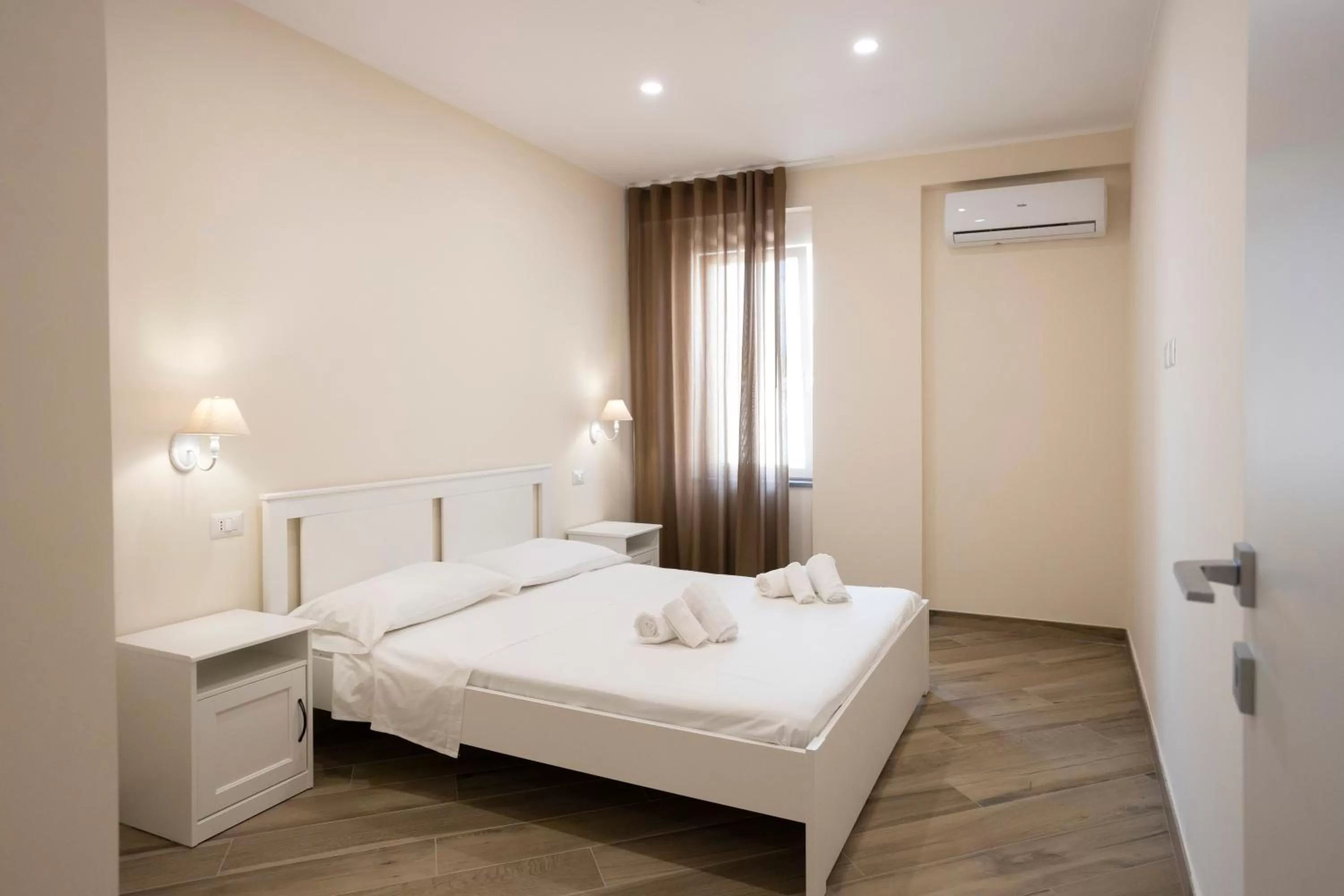 Bedroom, Bed in Residence O'Sole Mio Pompei