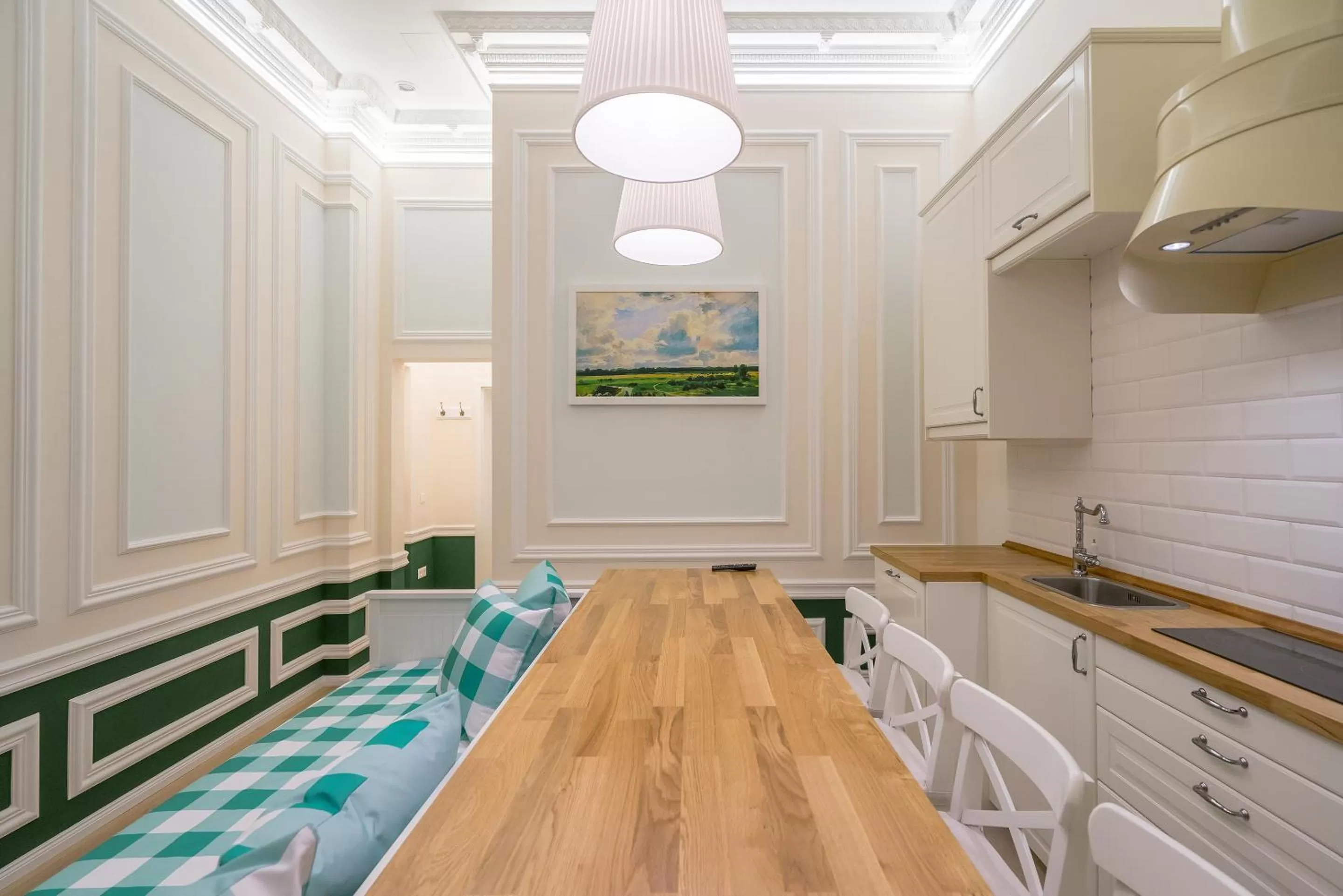 Kitchen or kitchenette in Revelton Suites Karlovy Vary