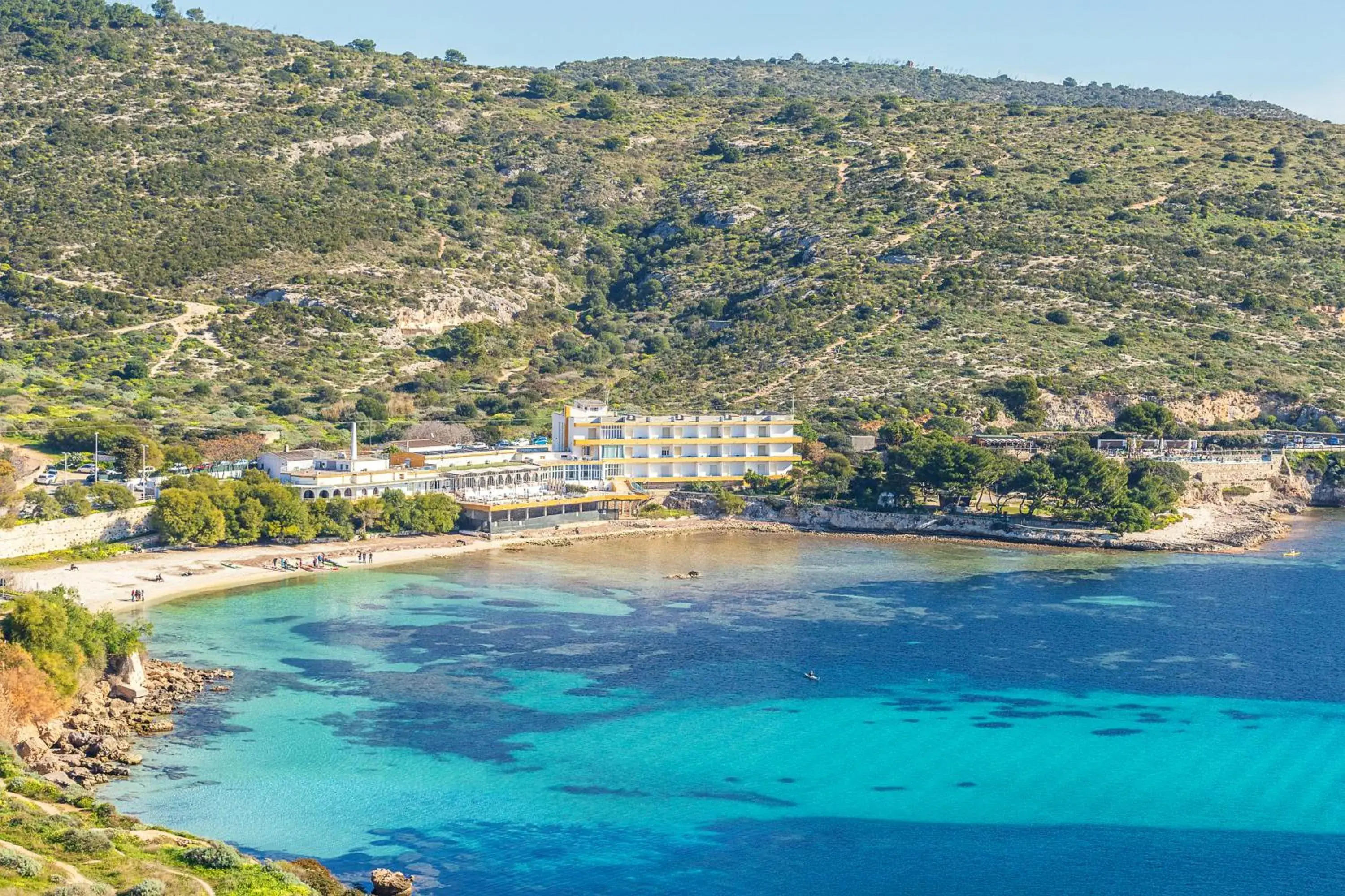 Natural landscape, Bird's-eye View in Hotel Calamosca