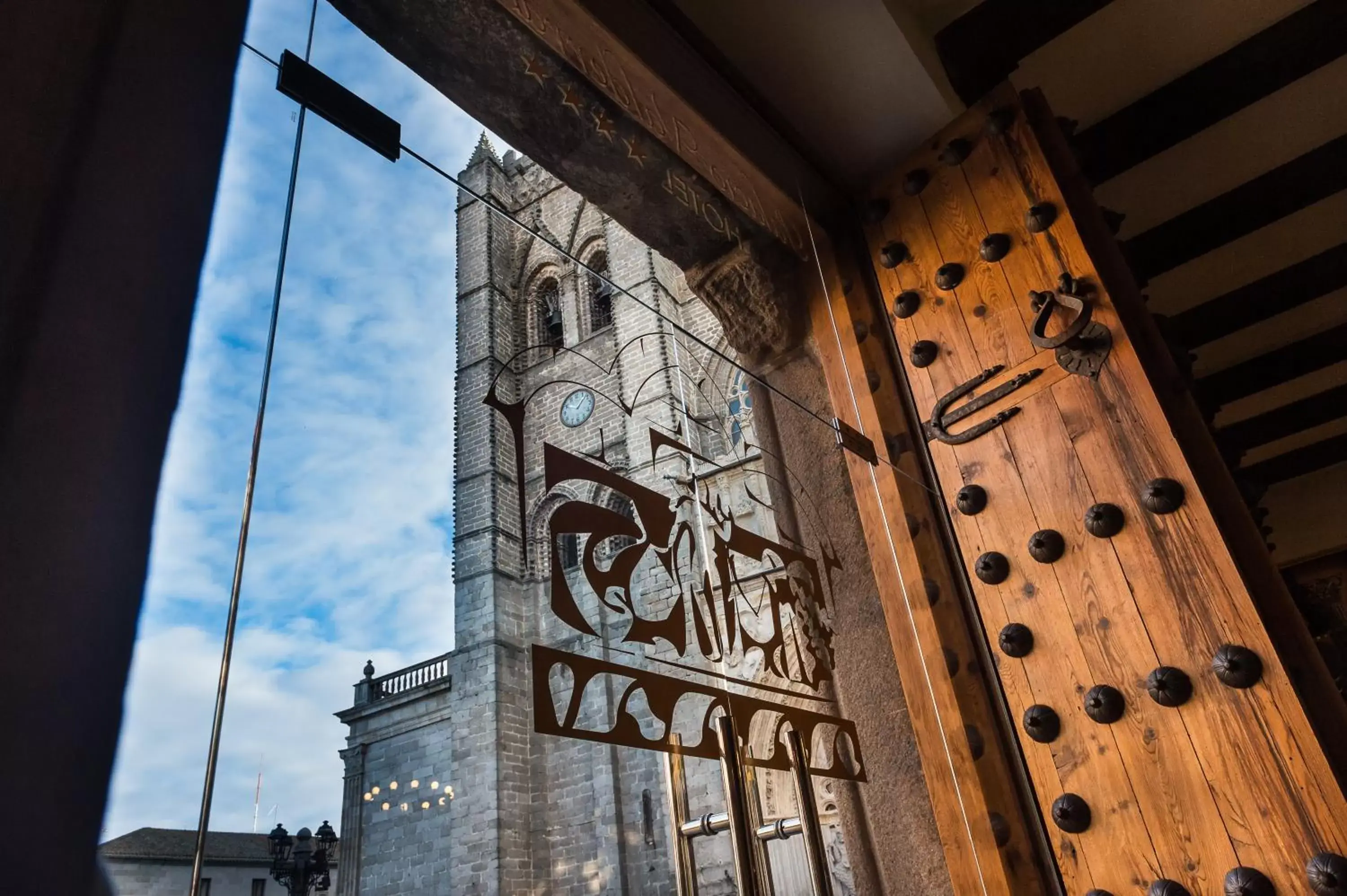 Street view in Palacio Valderrabanos Street view in Palacio Valderrabanos