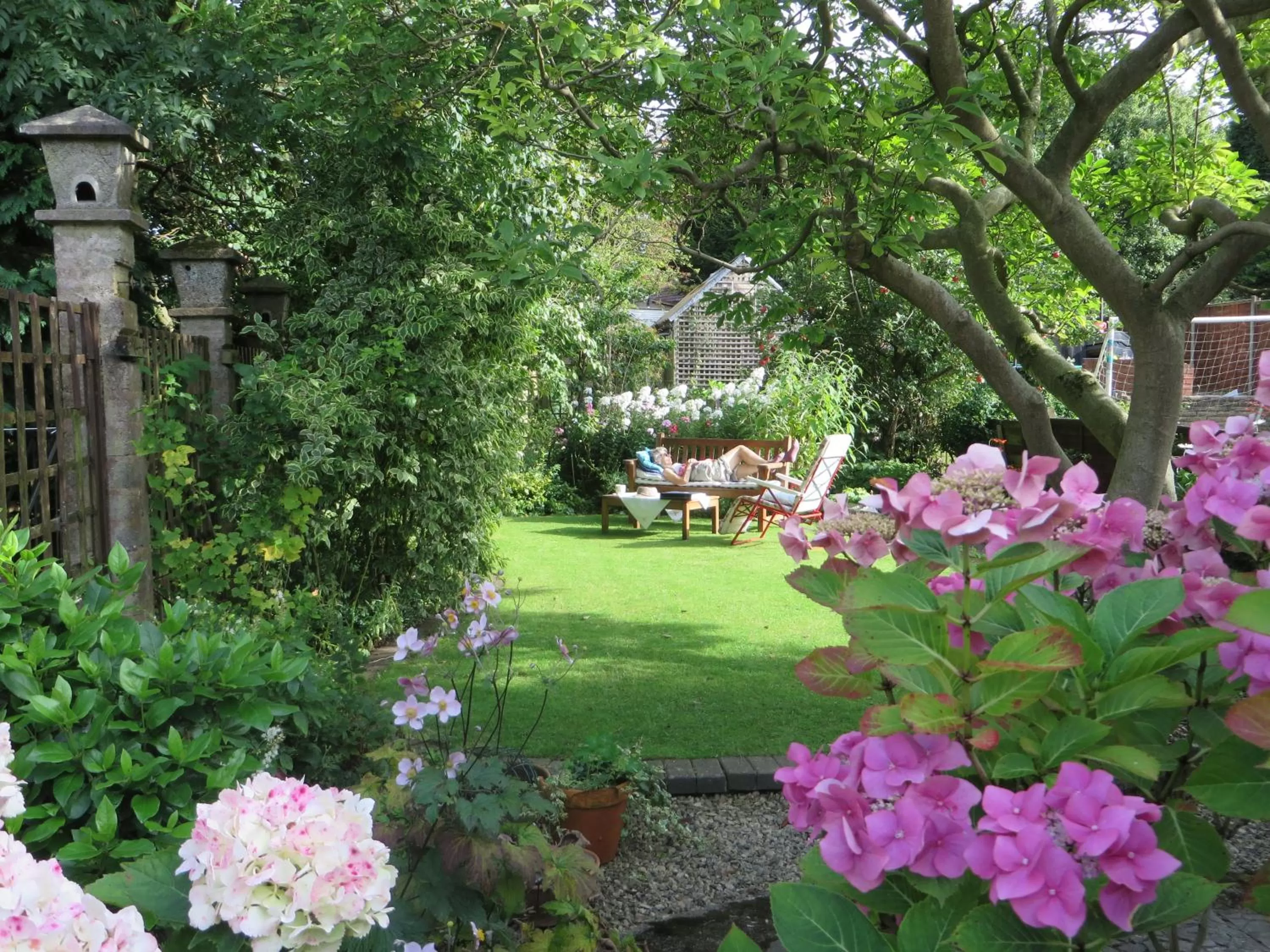 Garden in Comfortable rooms