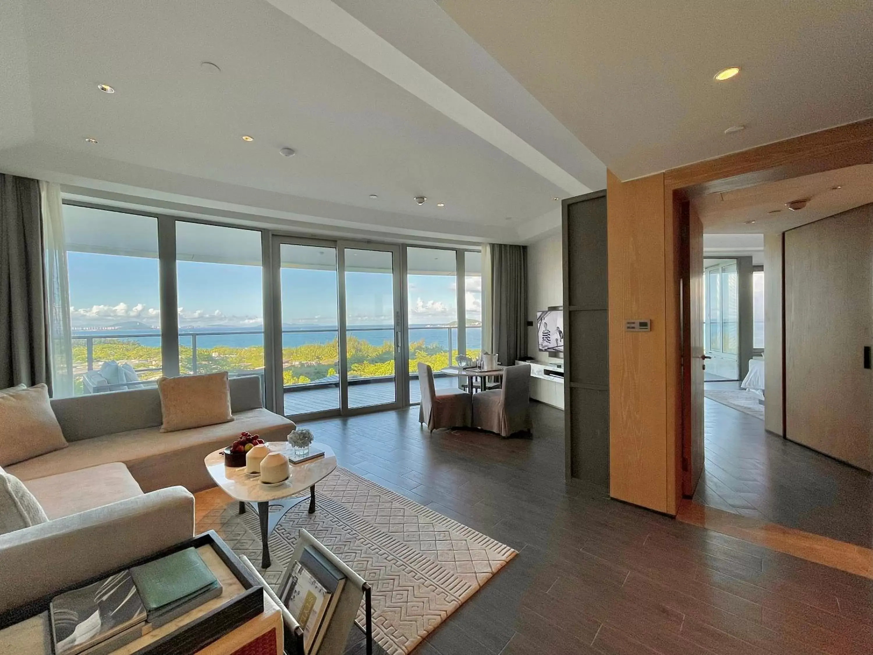 Living room, Seating Area in Rosewood Sanya