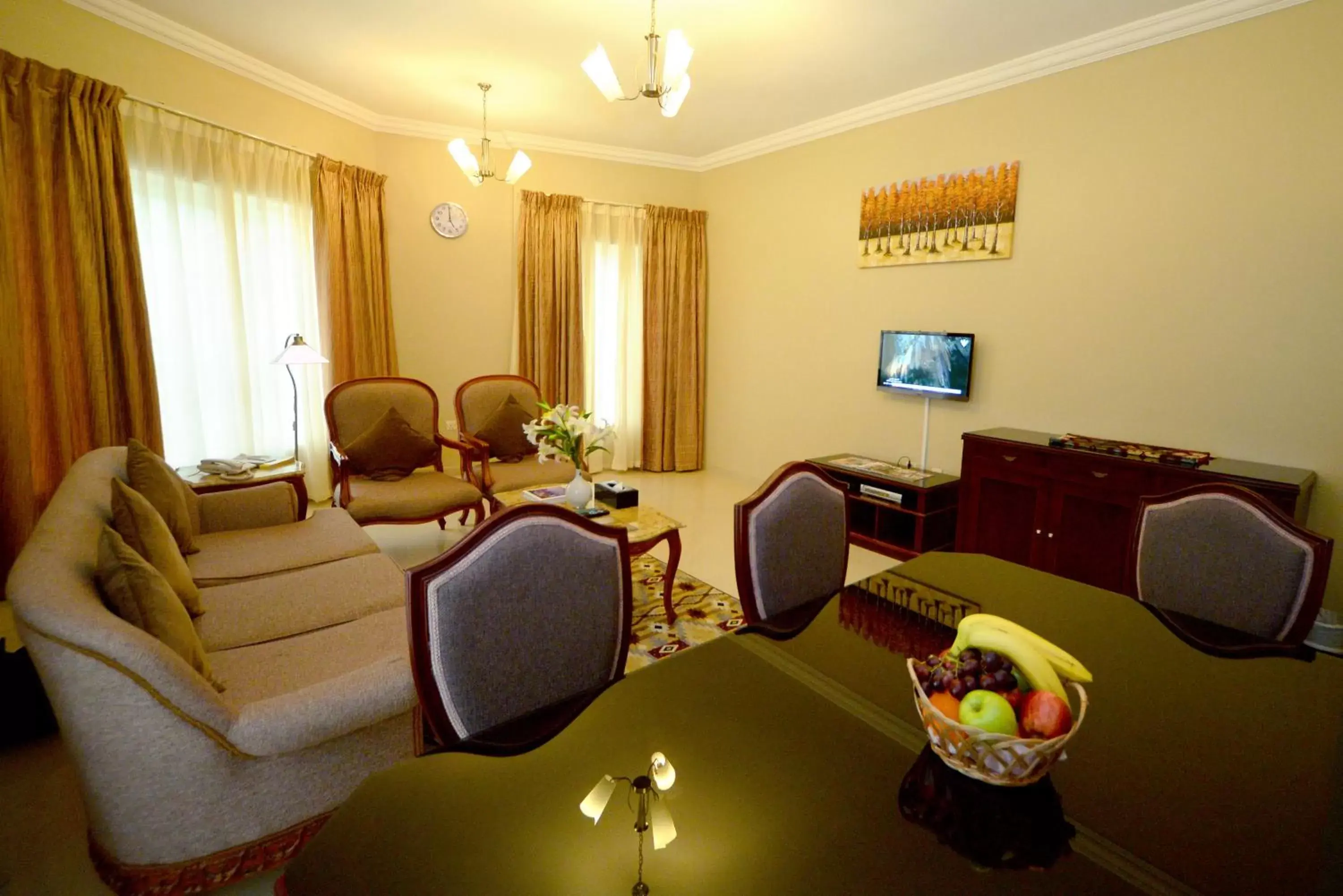 Dining area, Seating Area in Emirates Stars Hotel Apartments Sharjah