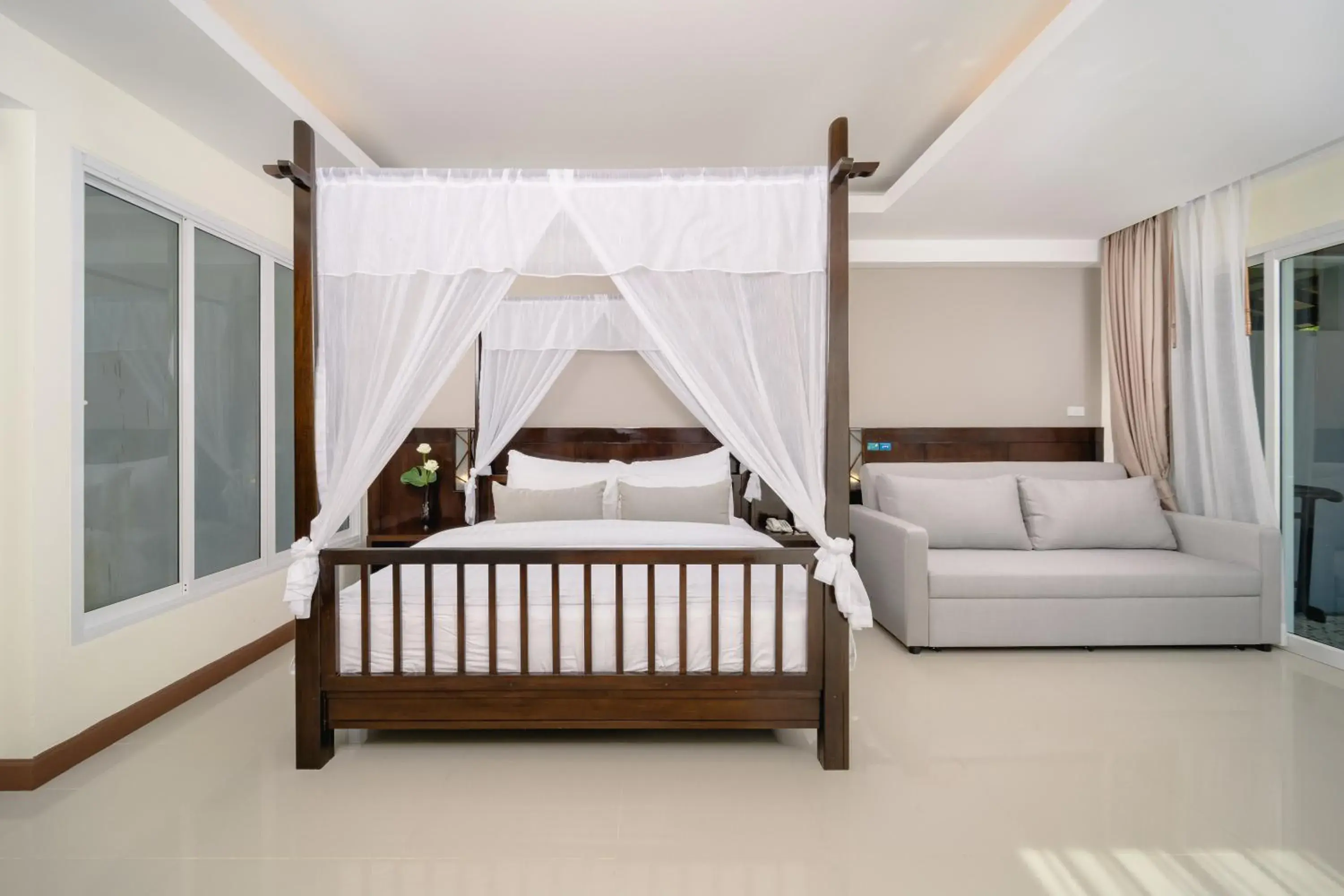 Bed in Railay Princess Resort & Spa-SHA Extra Plus