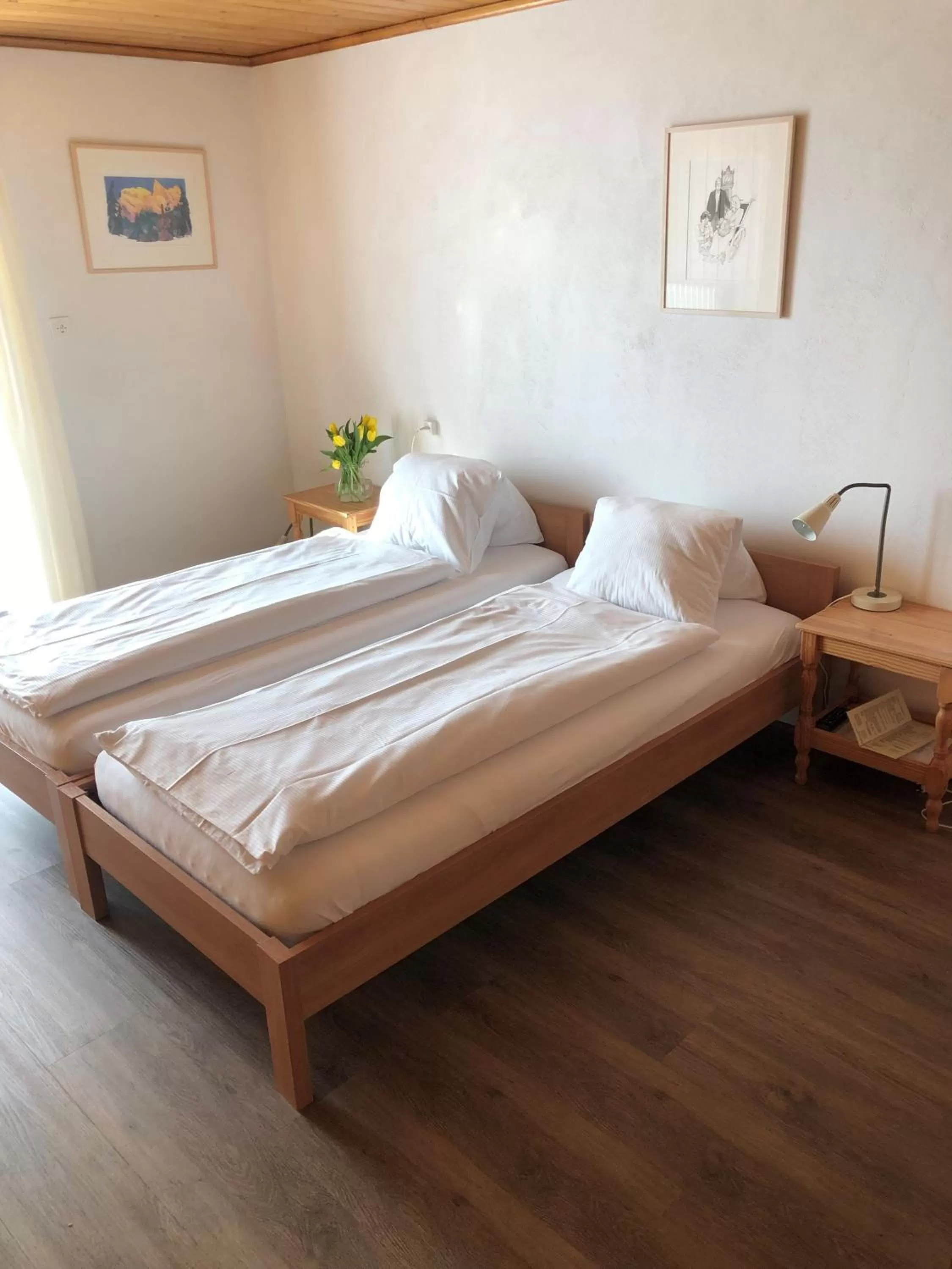 Bed in Hotel Restaurant Heidihof