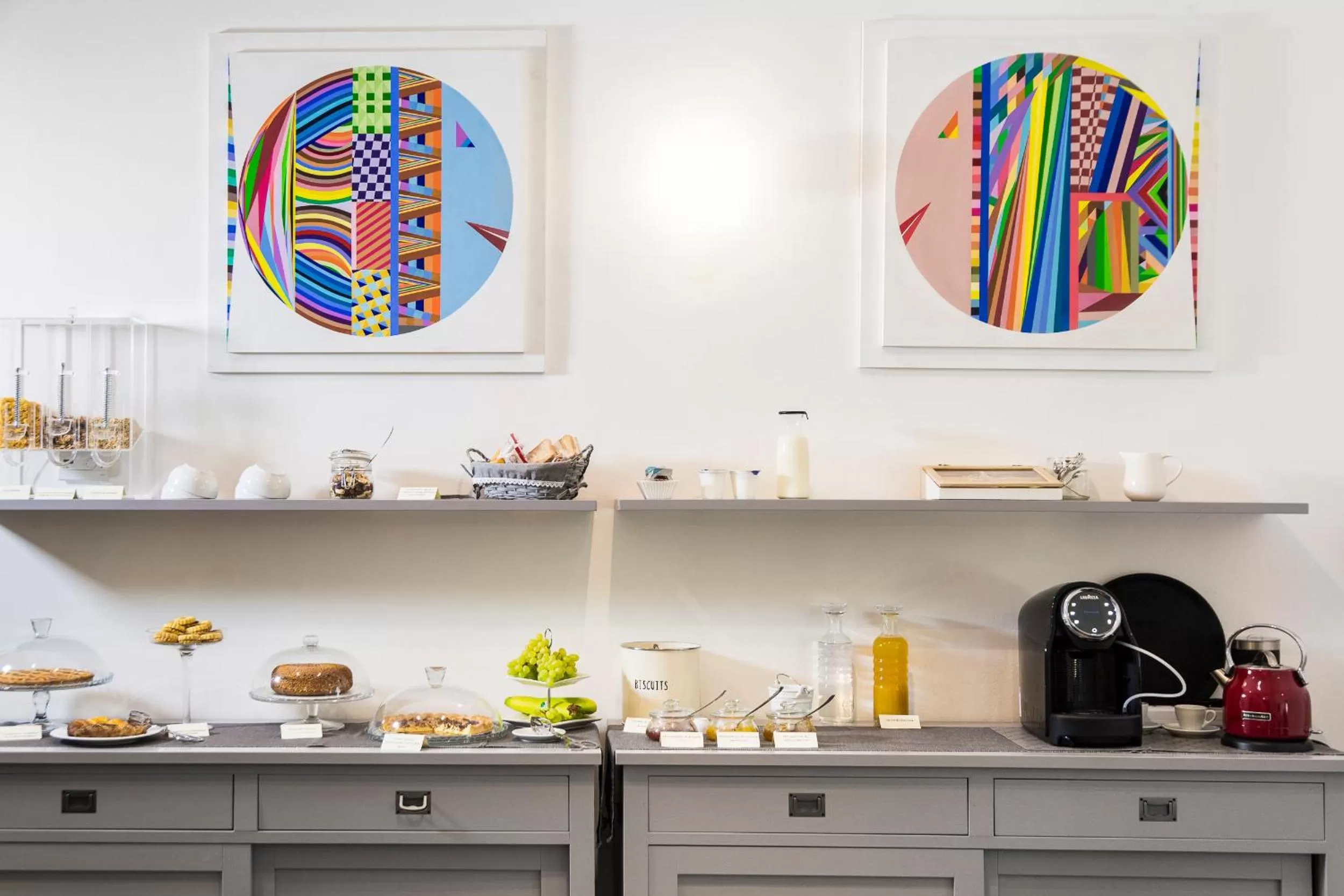 Buffet breakfast in Interamnia Boutique Hotel