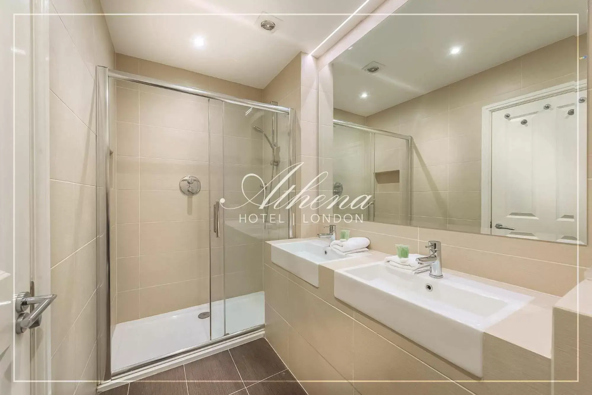 Bathroom in Athena Hotel