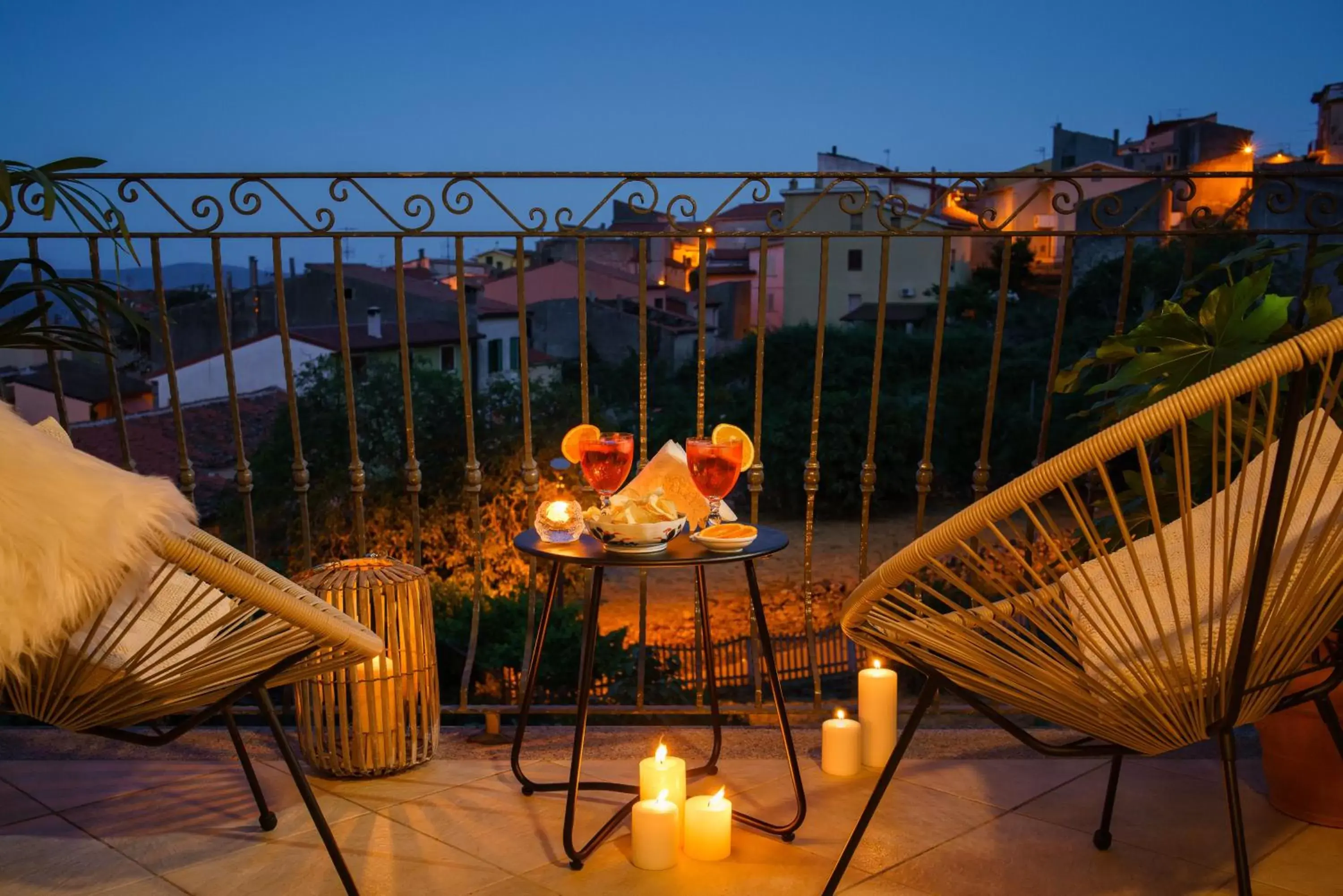 Patio in B&B Armony Bono