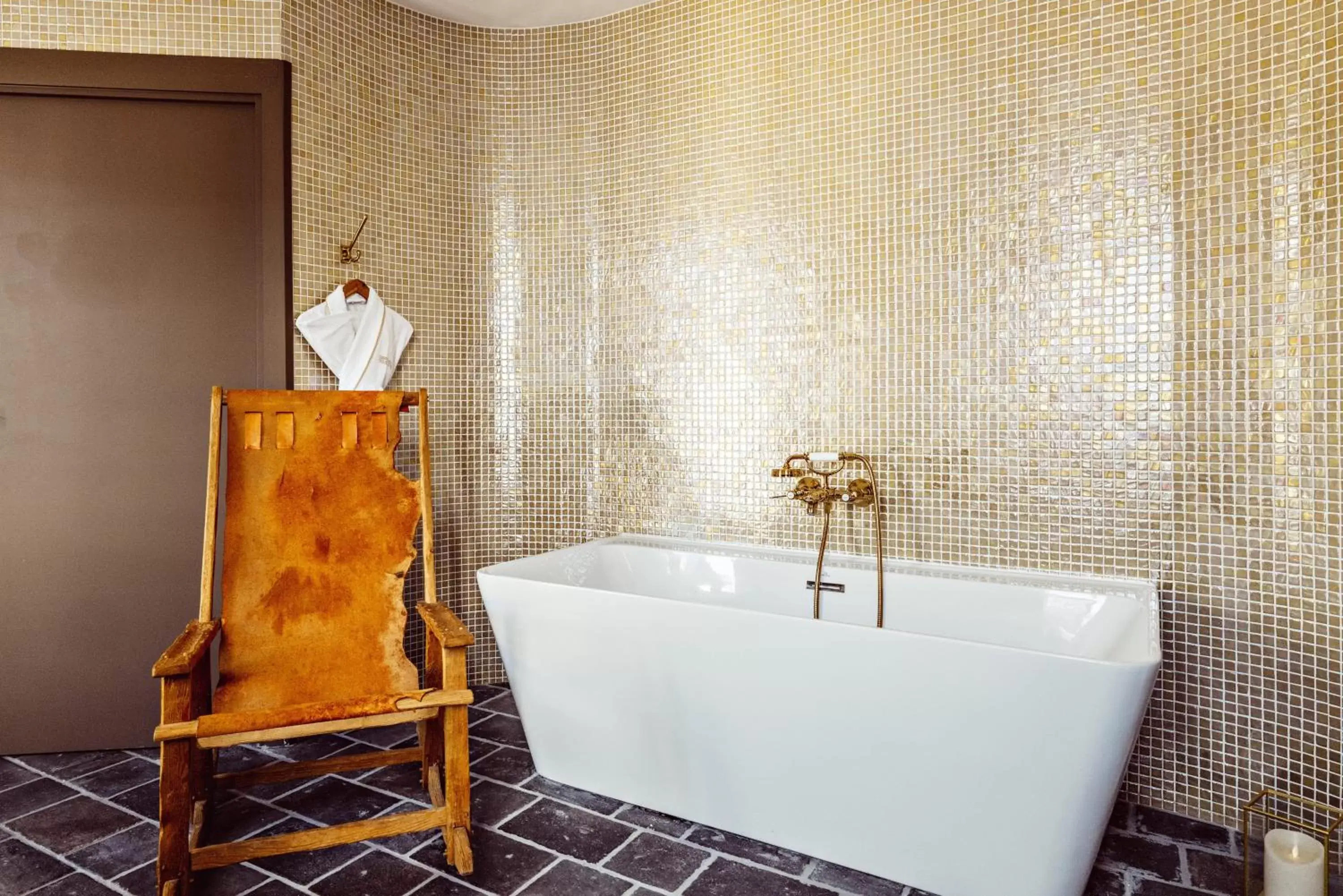 Bathroom in Grand Hotel Soleil d'Or