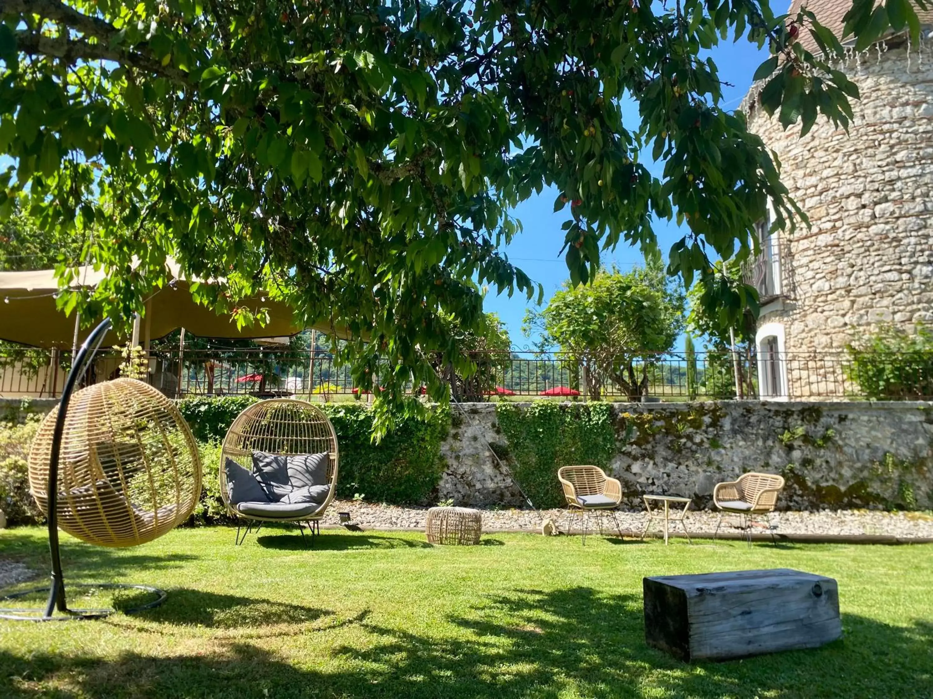 Garden in Les Villas du Domaine de Suzel