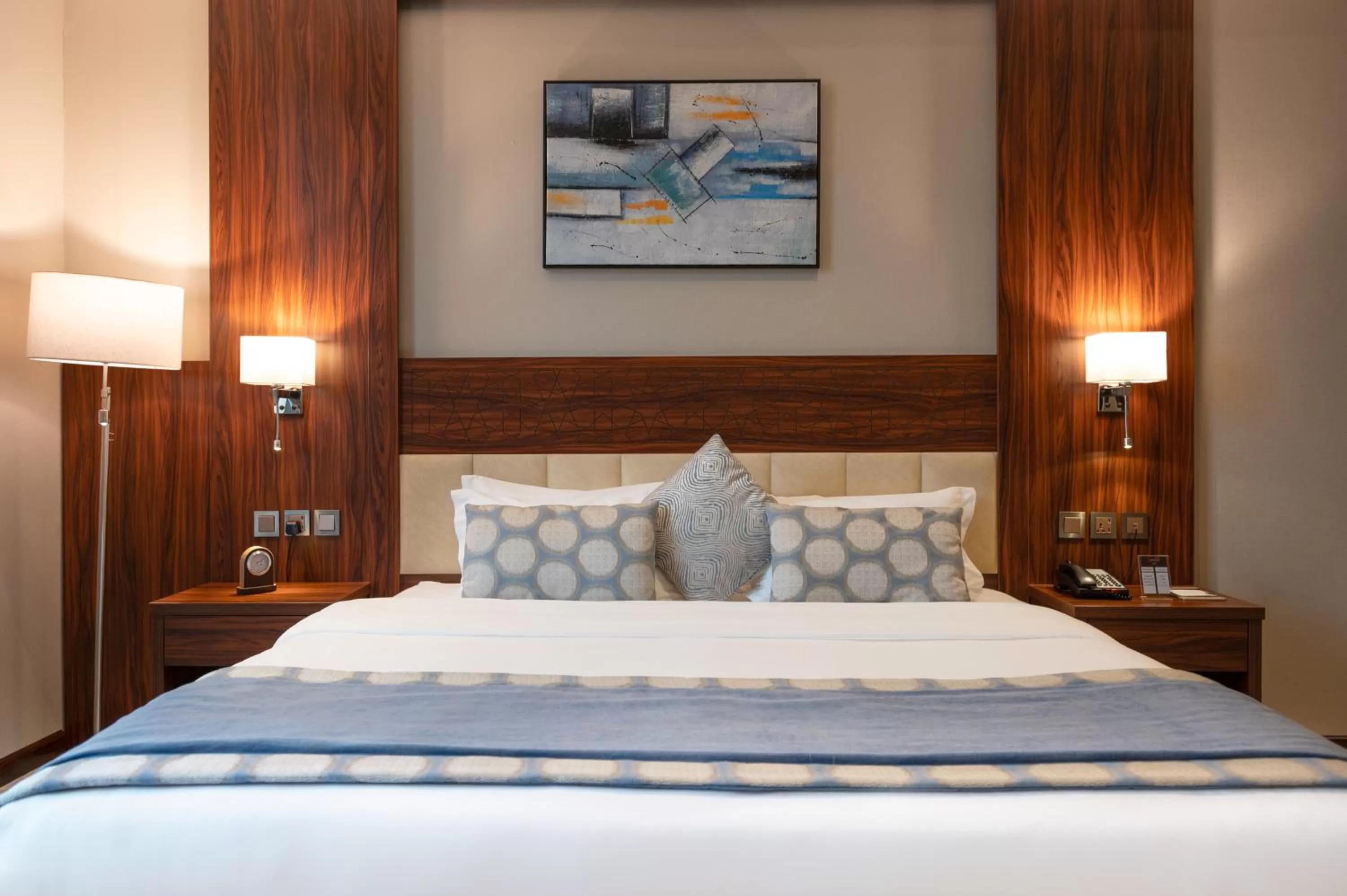 Bed in mawasim al hay at hotel