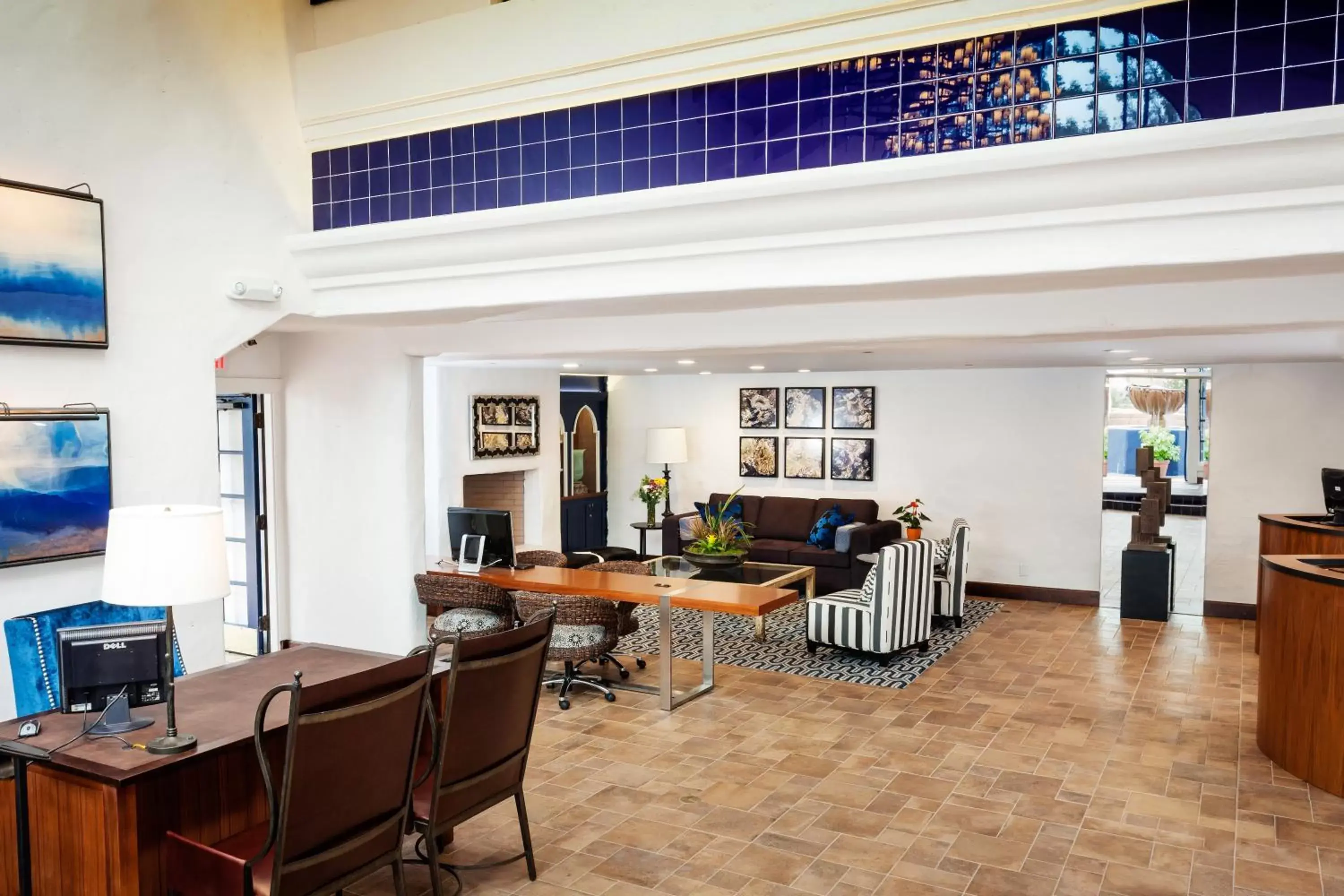 Lobby or reception in Hotel Pacific