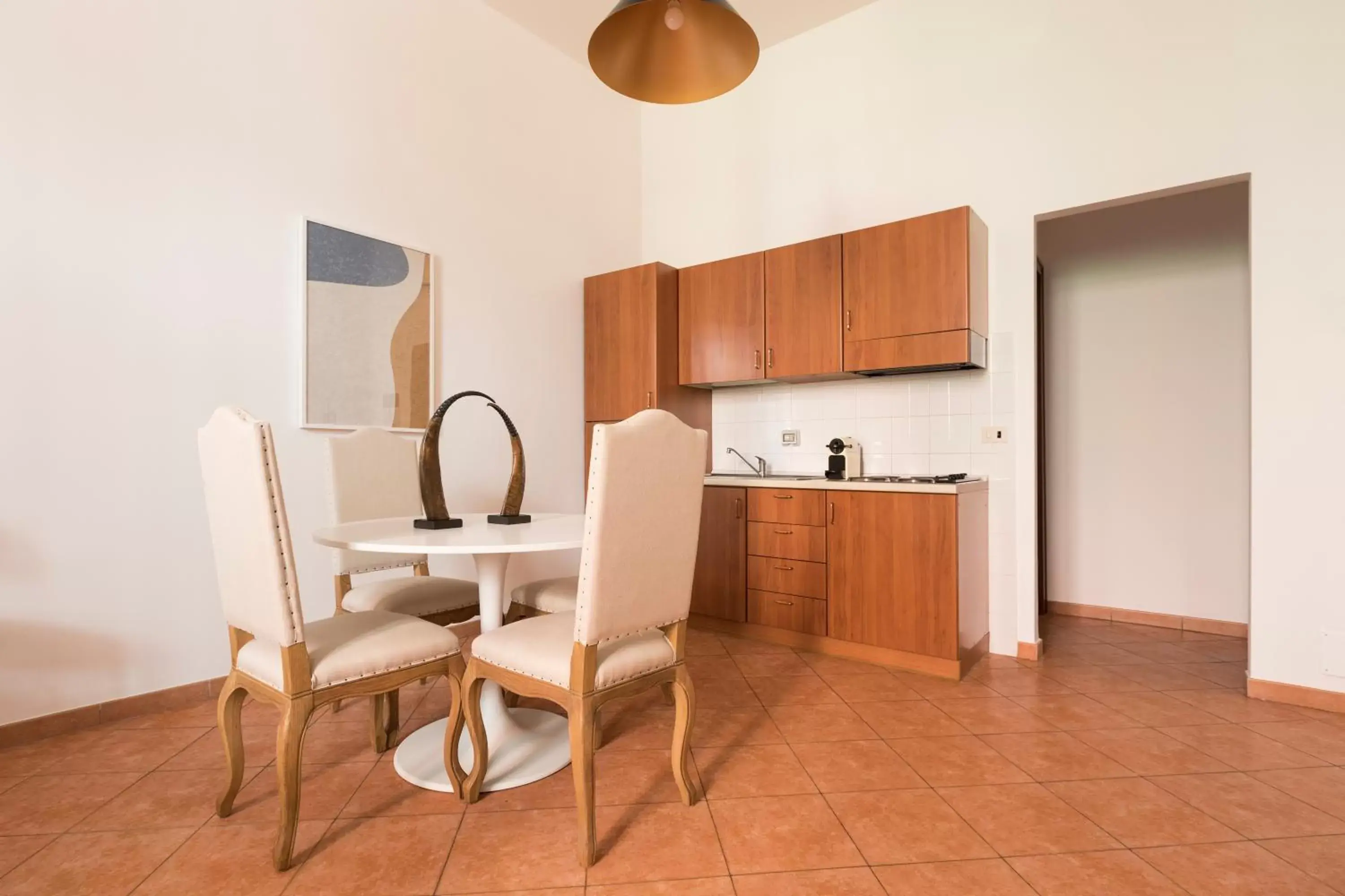 Living room, Kitchen/Kitchenette in Sonder Piazza San Pietro