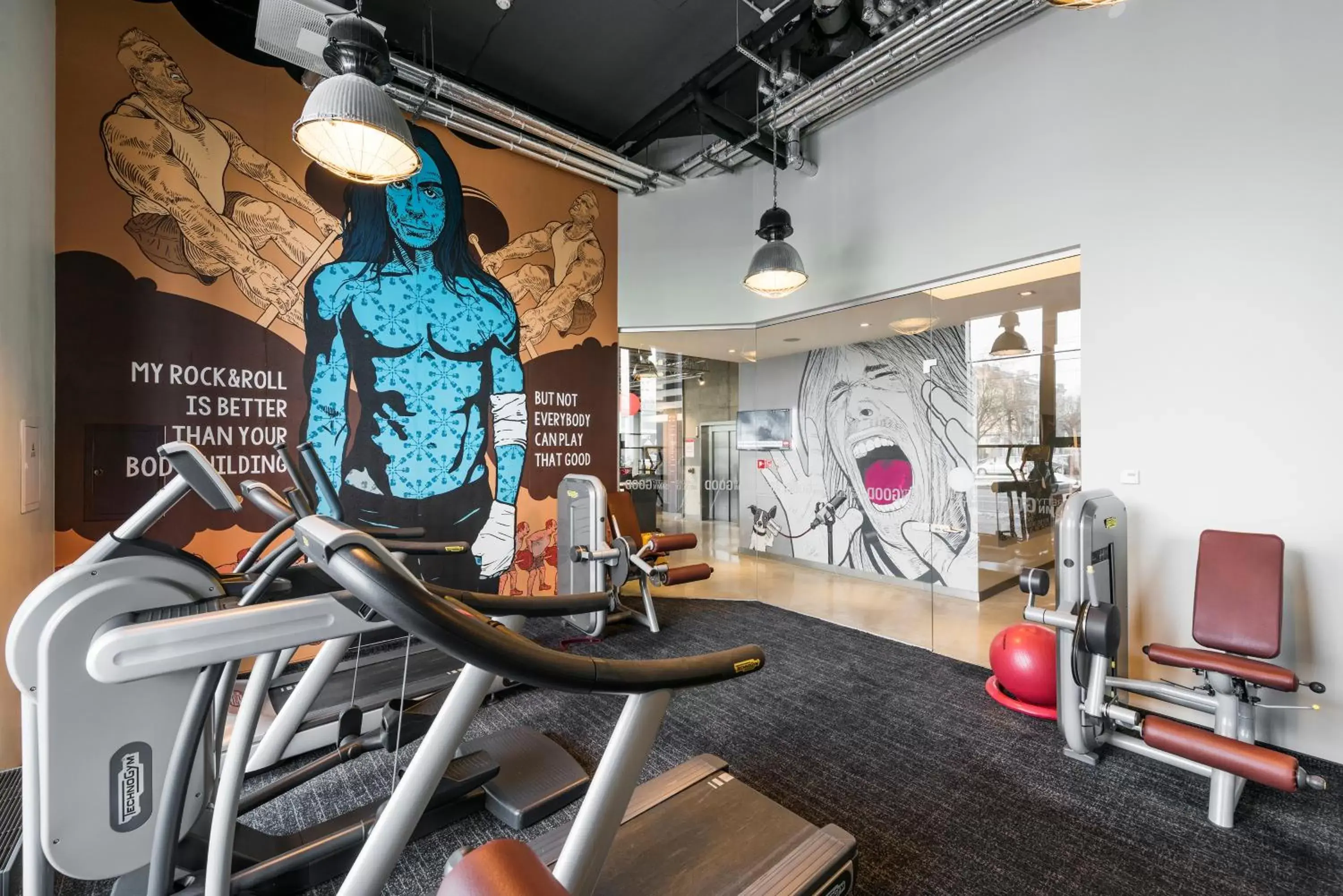 Fitness centre/facilities, Fitness Center/Facilities in Comfort Hotel LT - Rock 'n' Roll Vilnius