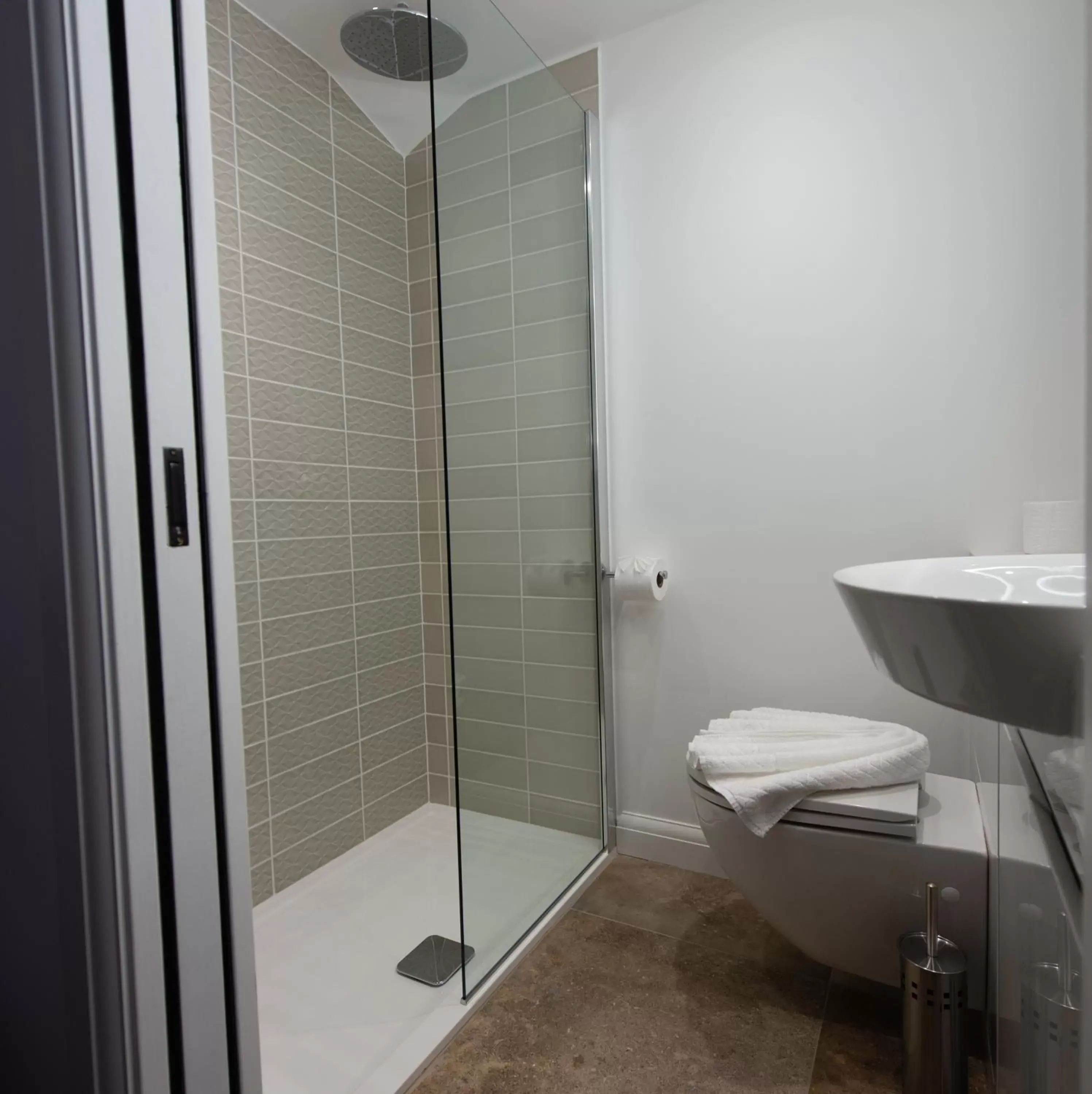 Shower, Bathroom in The Withies Inn