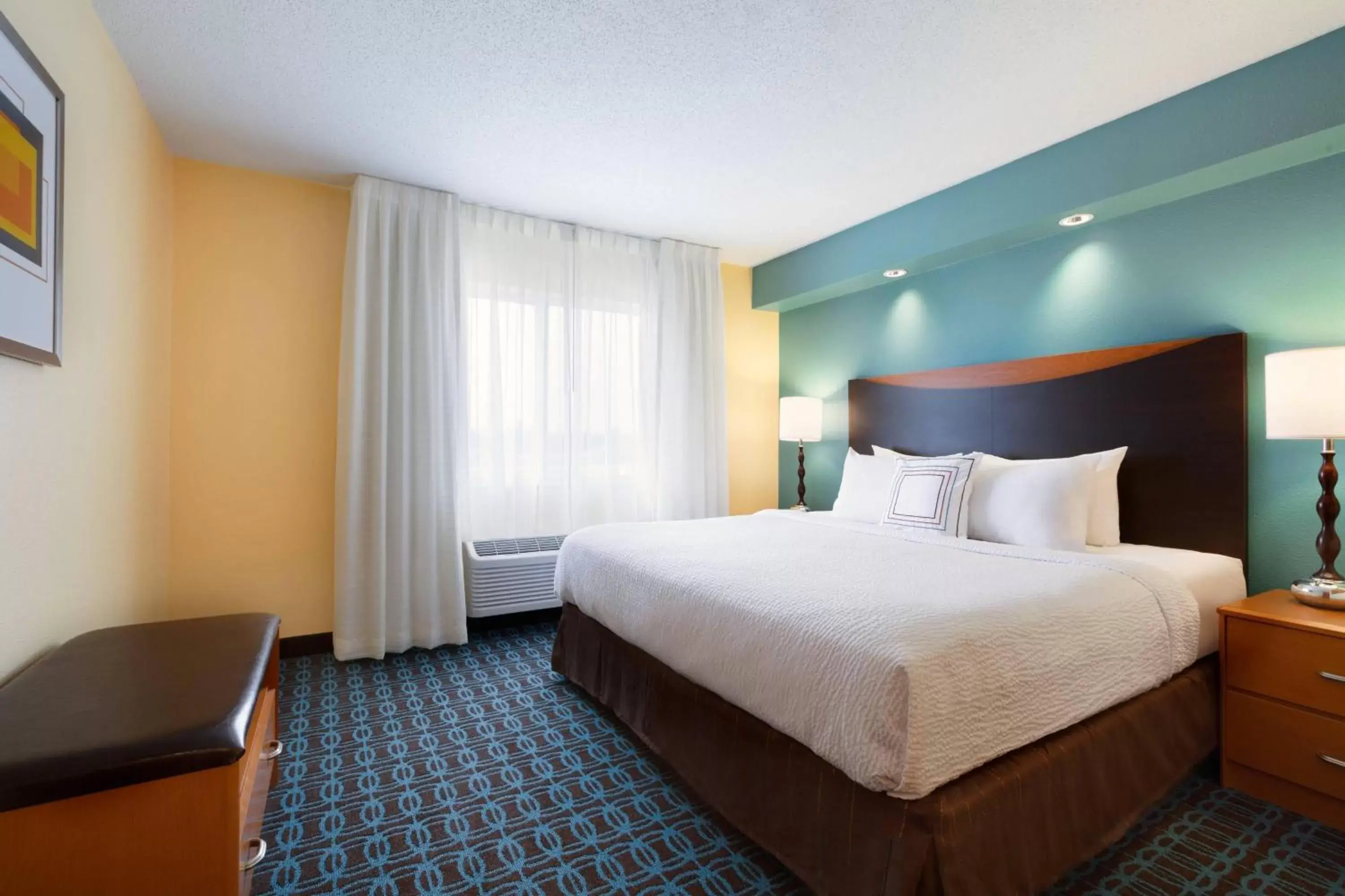 Photo of the whole room, Bed in Fairfield Inn & Suites Bismarck South