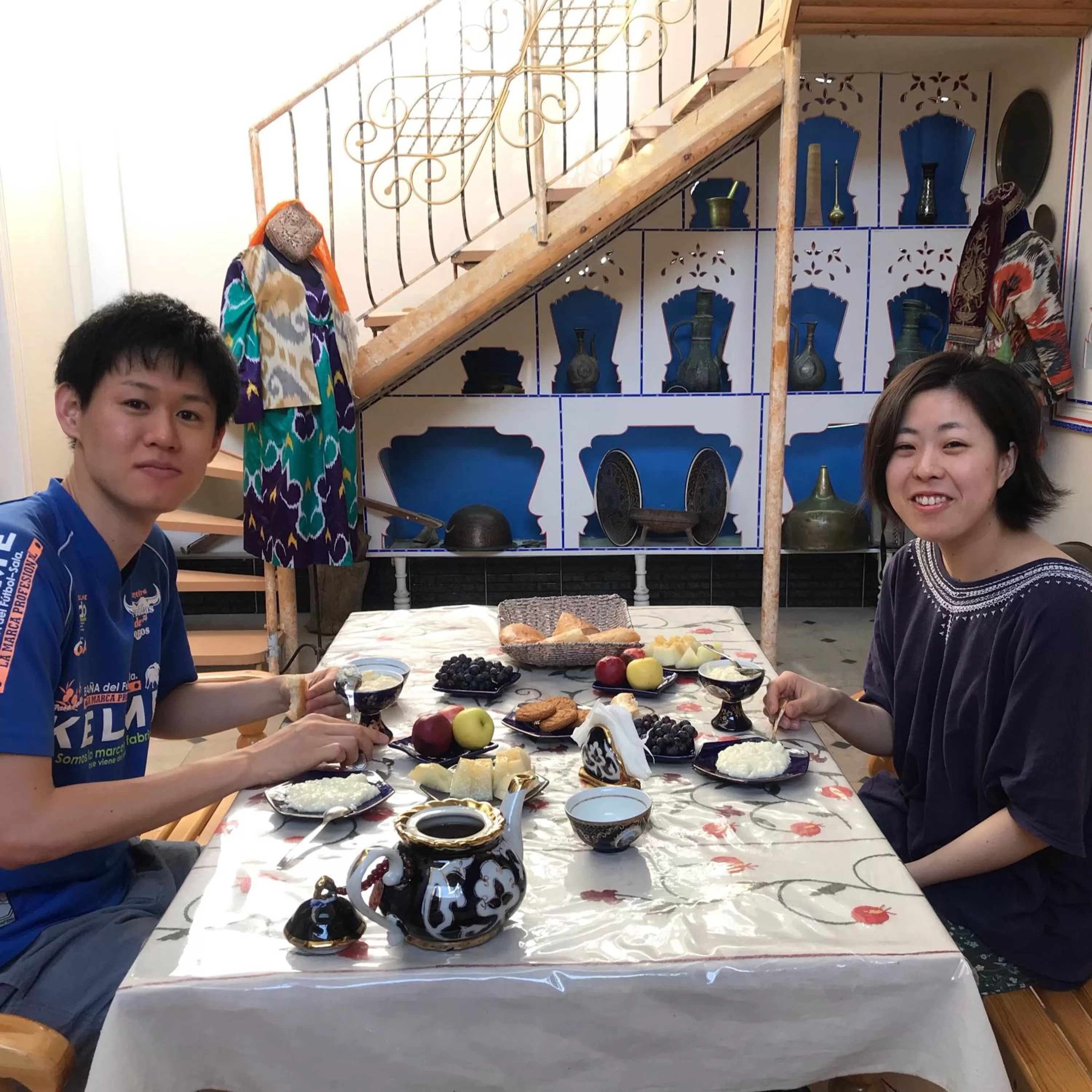 Staff in Risqiro'z Ancient Boutique Hotel