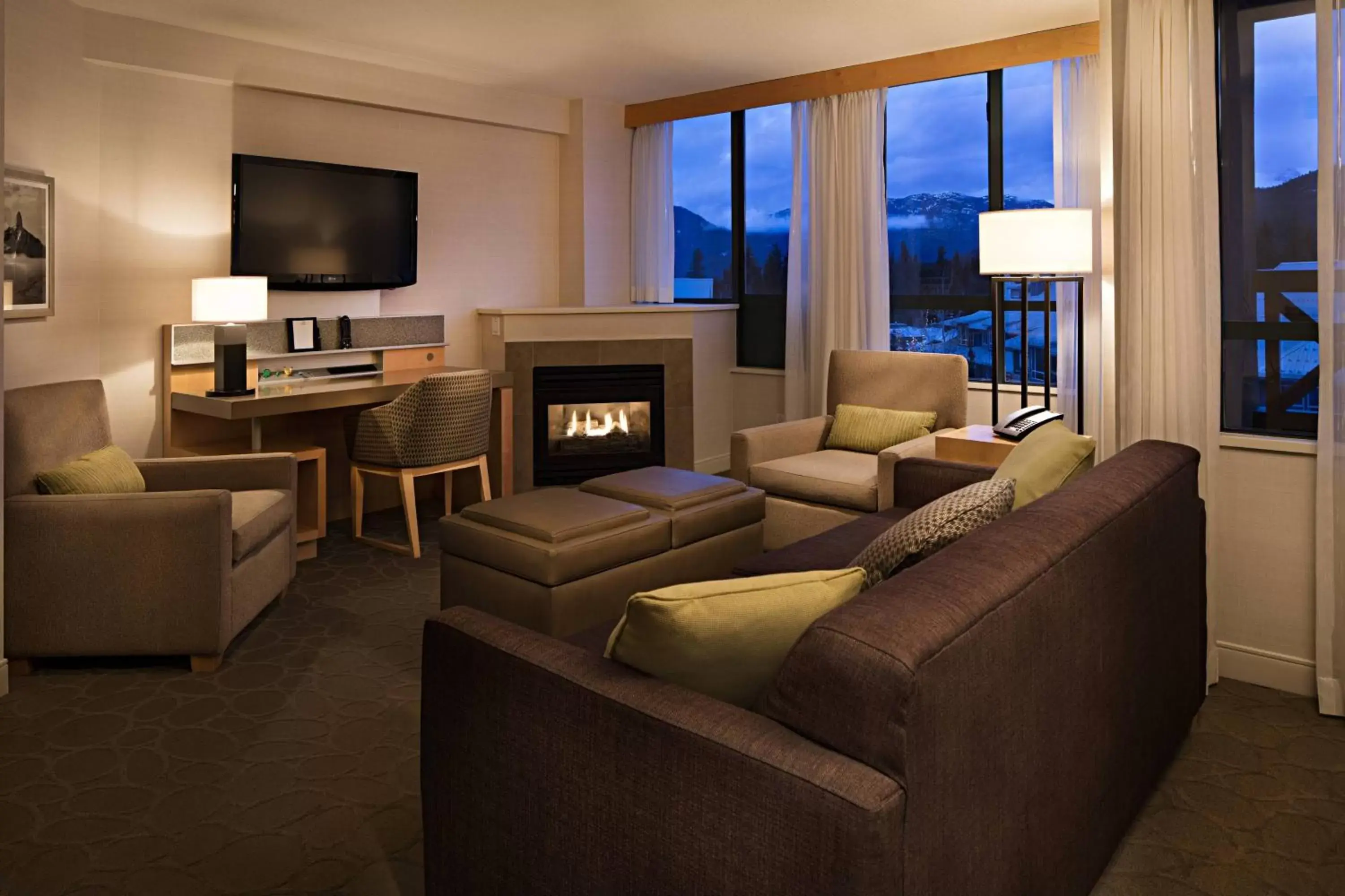 Bedroom, Seating Area in Delta Hotels by Marriott Whistler Village Suites