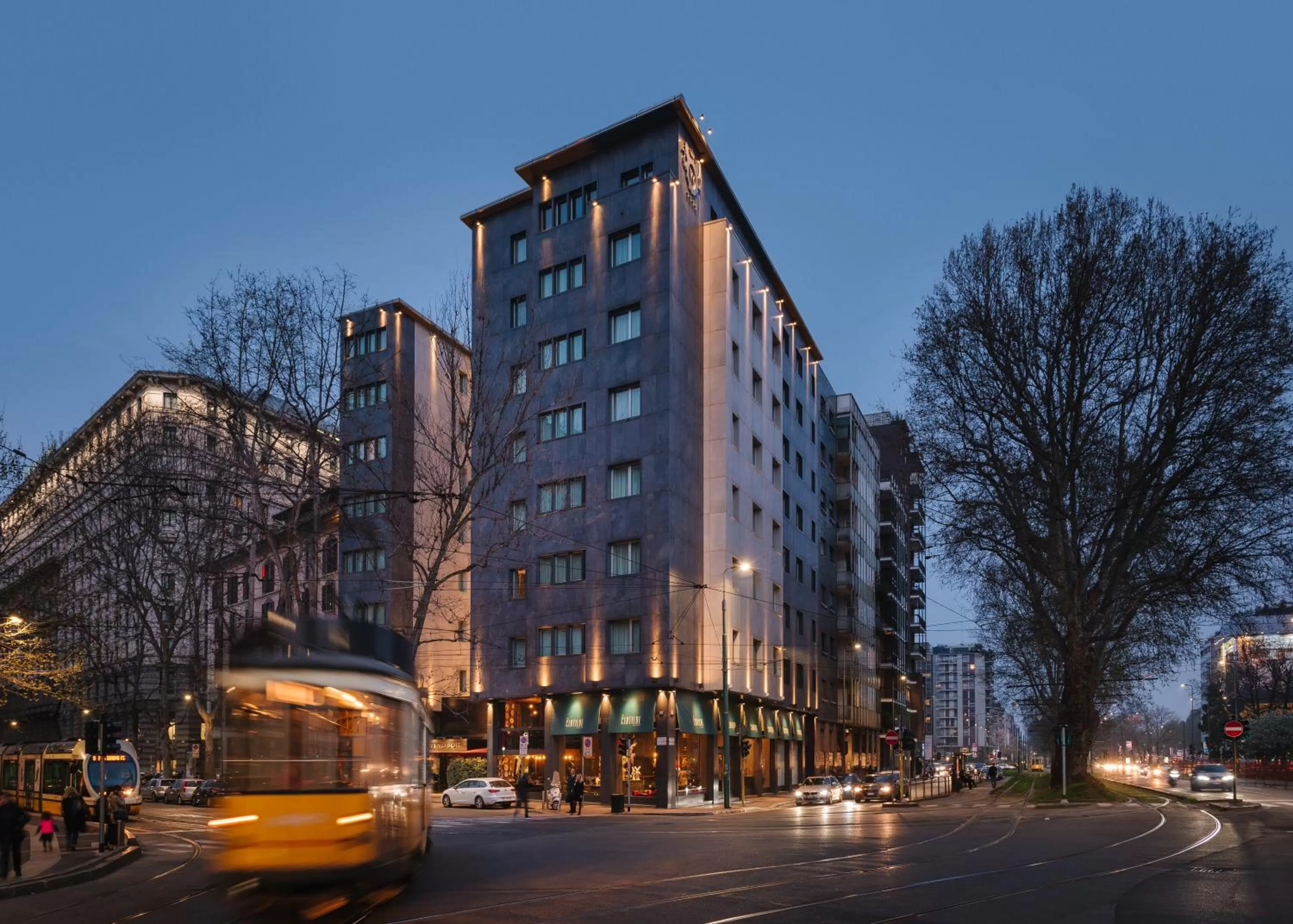 Facade/entrance in Windsor Hotel Milano