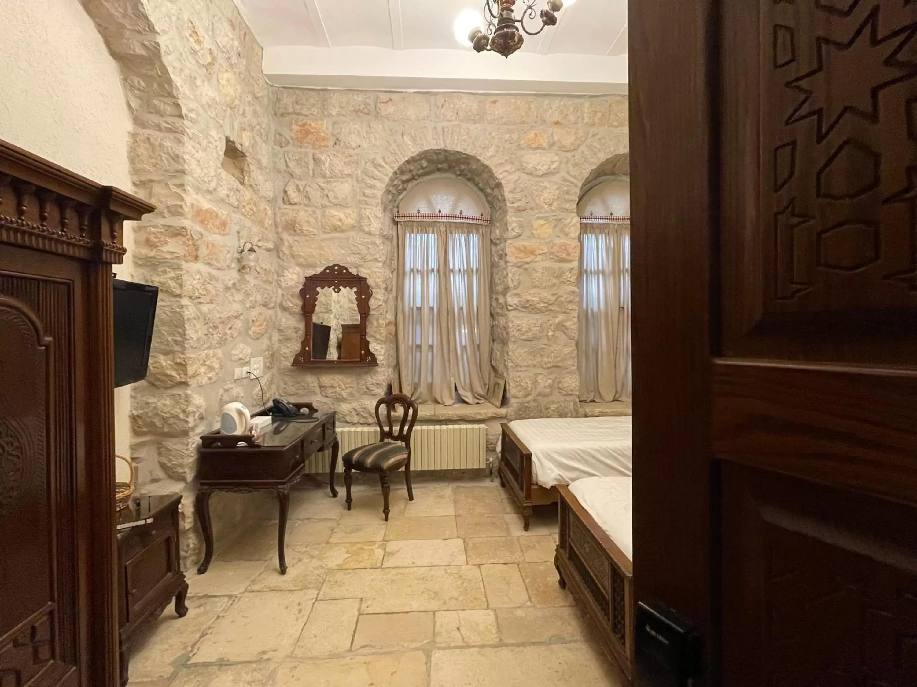 Bedroom in Jerusalem Hotel