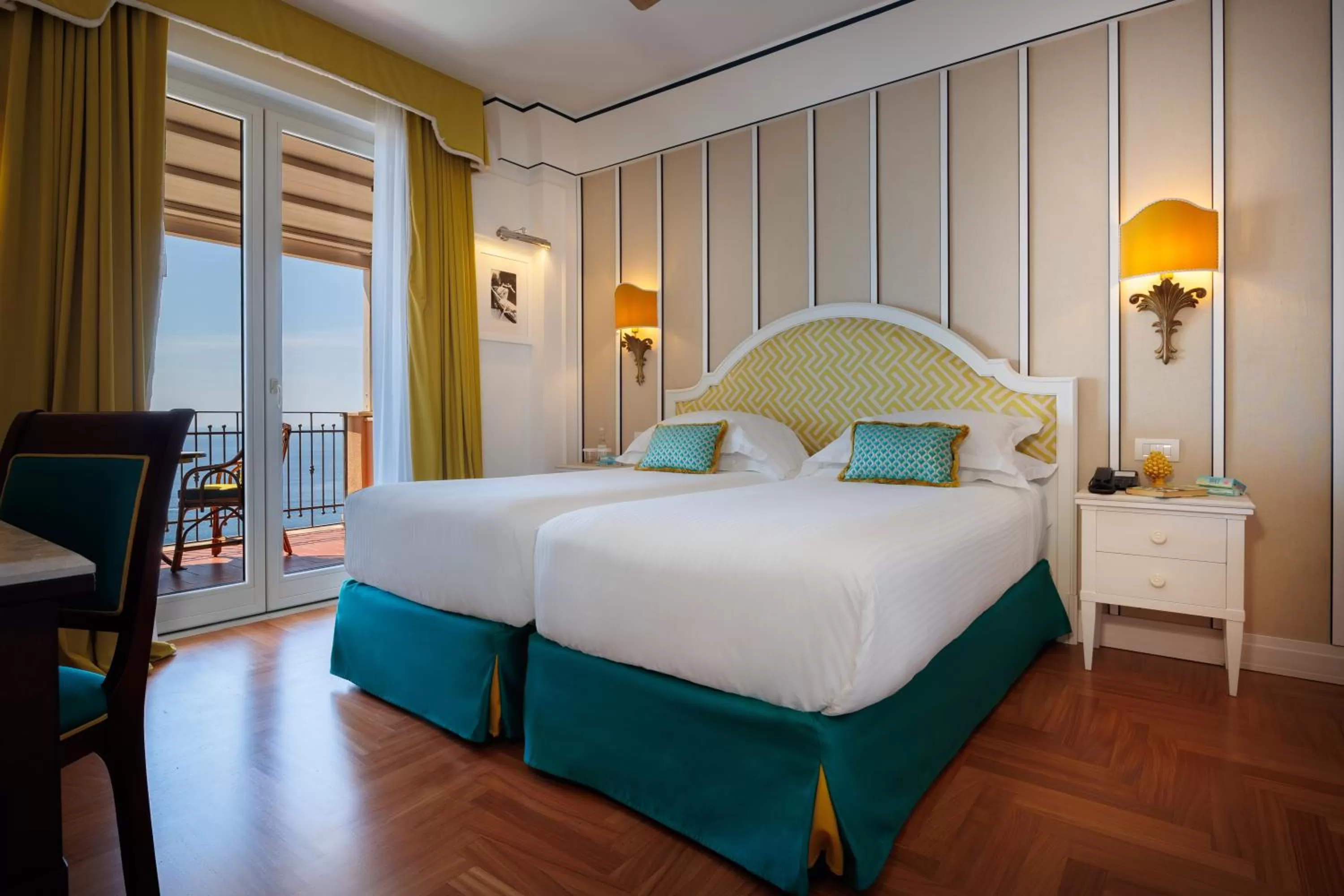 Premium Family Terrace Room in Grand Hotel San Pietro Relais & Chateaux